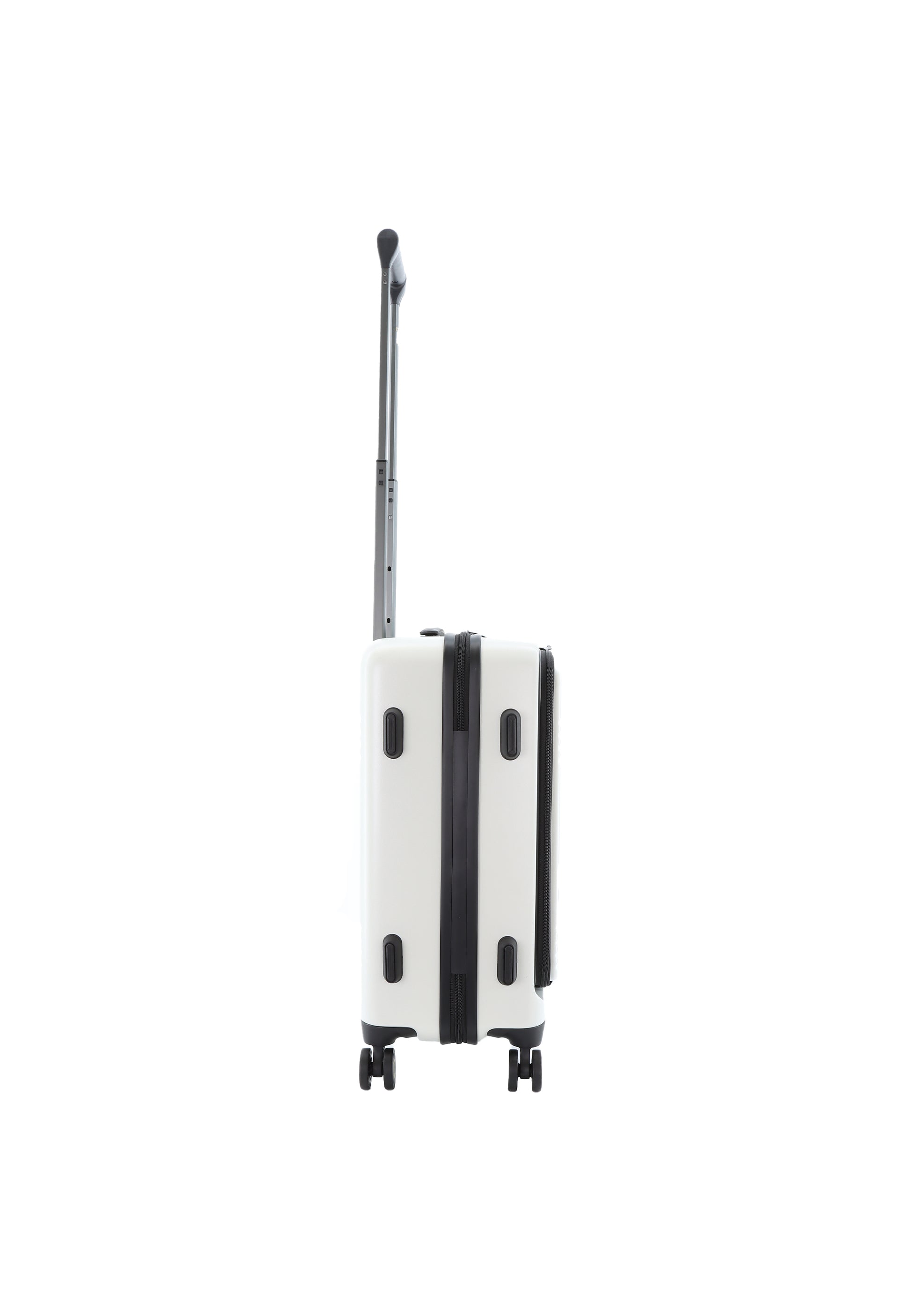 National Geographic - Lodge Handgepäck Hartschalenkoffer / Trolley / Reisekoffer - 55 cm - (Small) - Weiß
