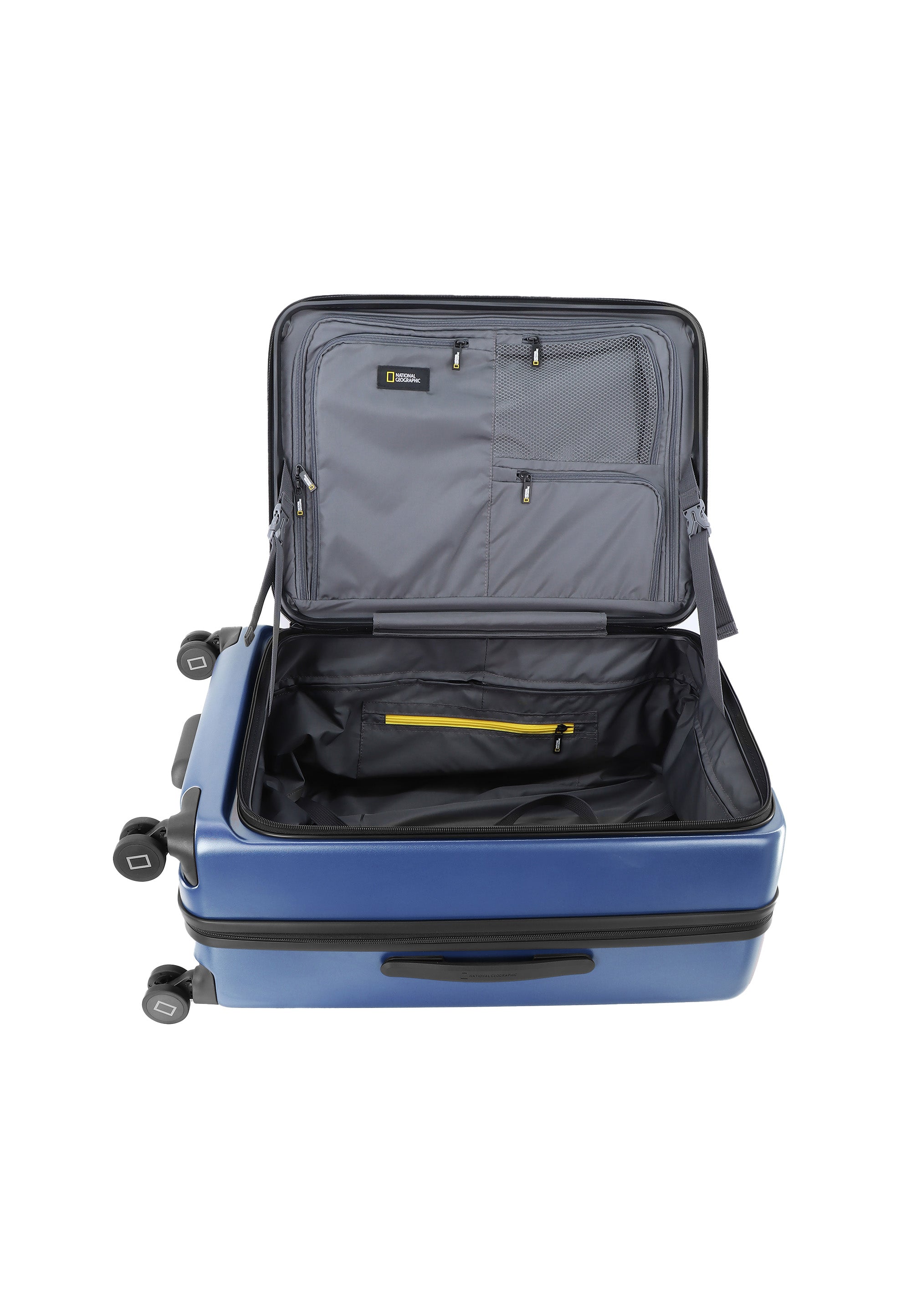 National Geographic Lodge Hartschalenkoffer / Trolley / Reisekoffer - 67.8 cm - (Medium) Blau