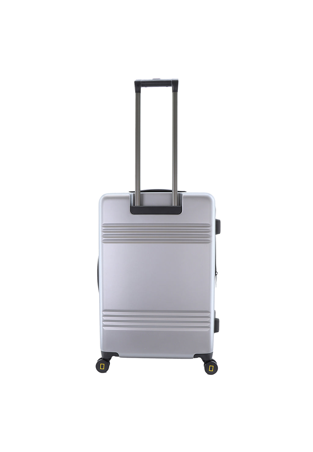 National Geographic - Lodge Hartschalenkoffer / Trolley / Reisekoffer - 67.8cm - (Medium) Silber