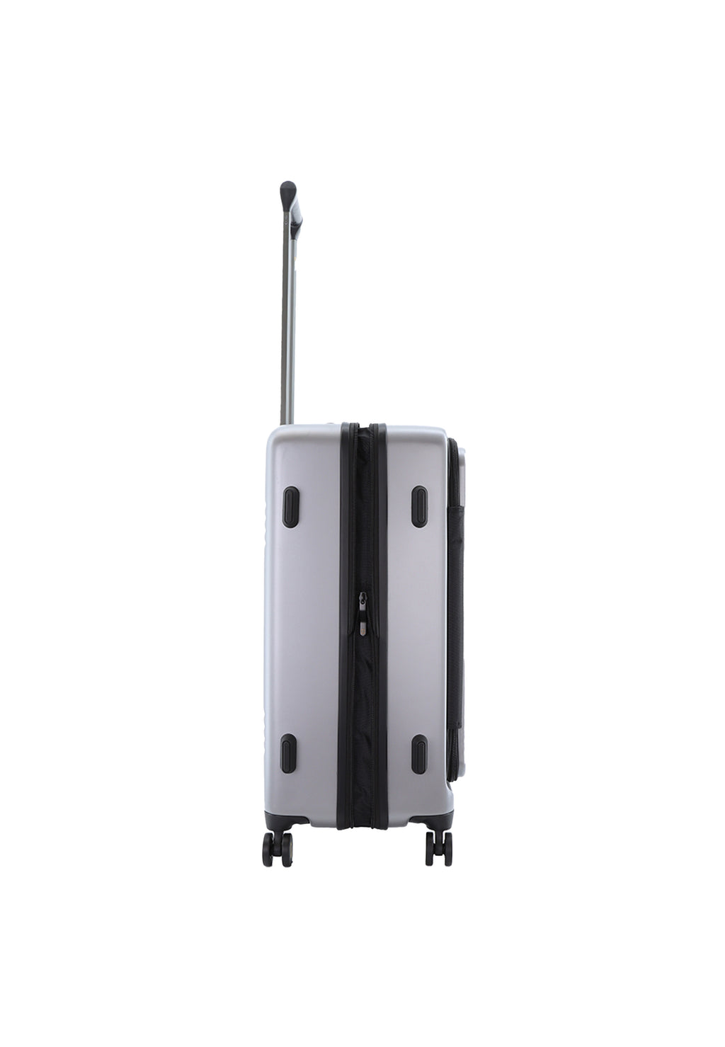 National Geographic - Lodge Hartschalenkoffer / Trolley / Reisekoffer - 67.8cm - (Medium) Silber