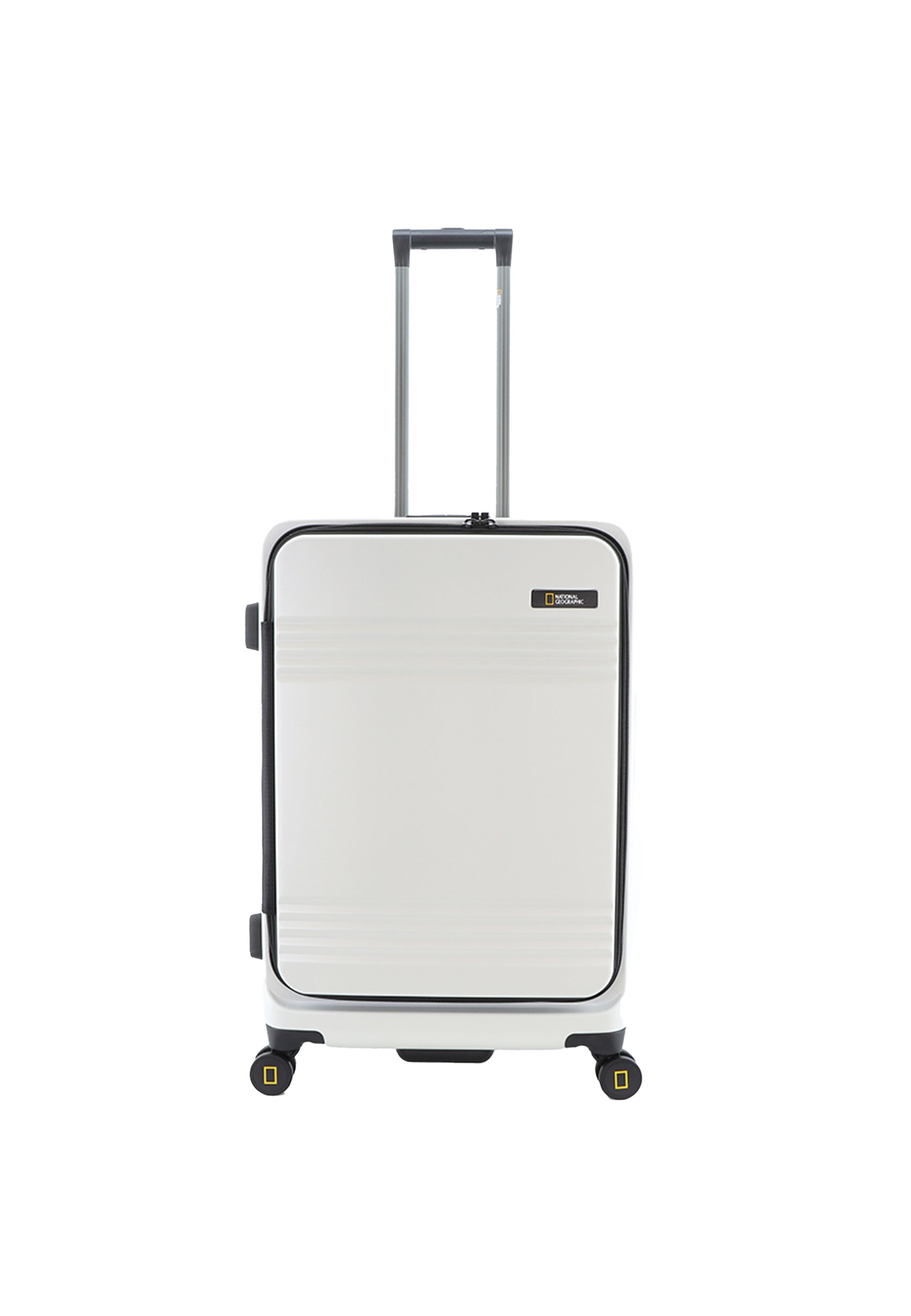 National Geographic - Lodge Hartschalenkoffer / Trolley / Reisekoffer - 67.8cm - (Medium) Weiss