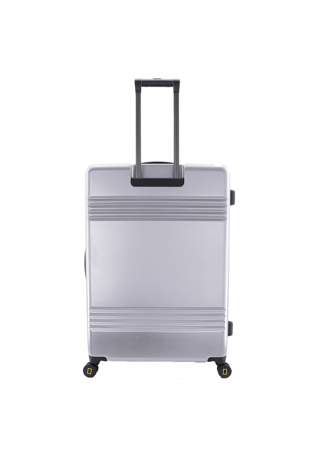 National Geographic - Lodge Hartschalenkoffer / Trolley / Reisekoffer - 79cm - (Large) Silber