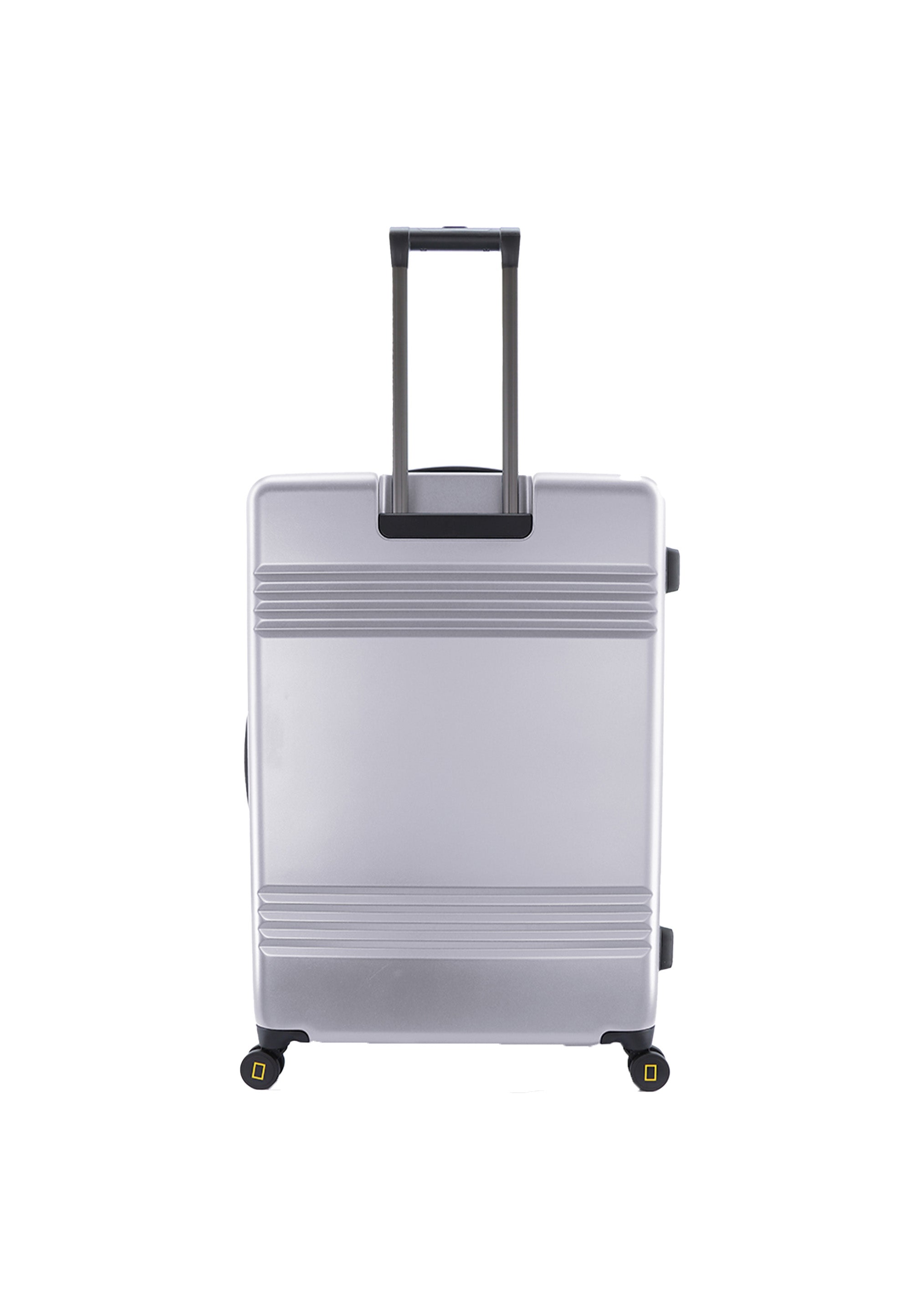 National Geographic - Lodge Hartschalenkoffer / Trolley / Reisekoffer - 79cm - (Large) Silber