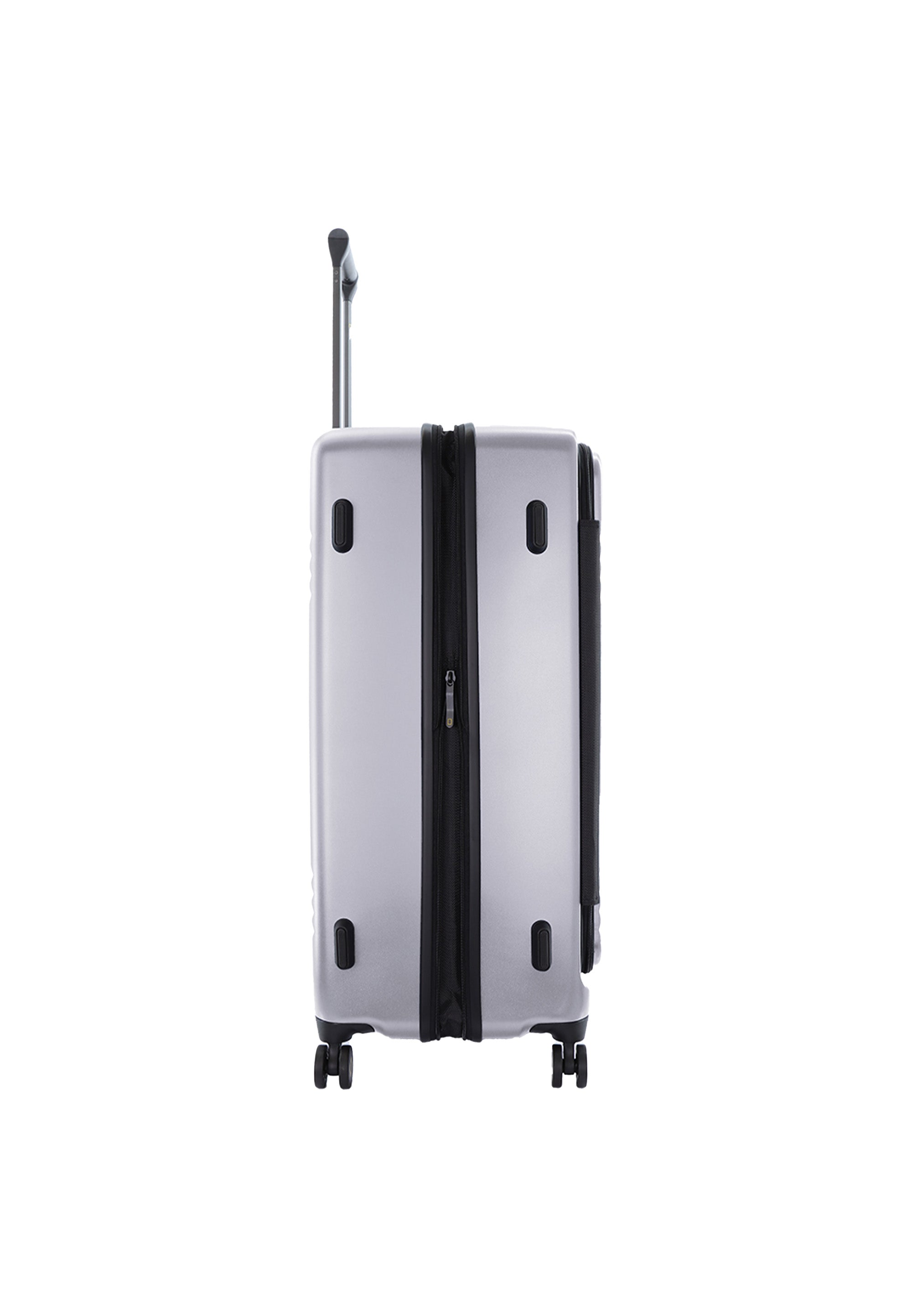 National Geographic - Lodge Hartschalenkoffer / Trolley / Reisekoffer - 79cm - (Large) Silber