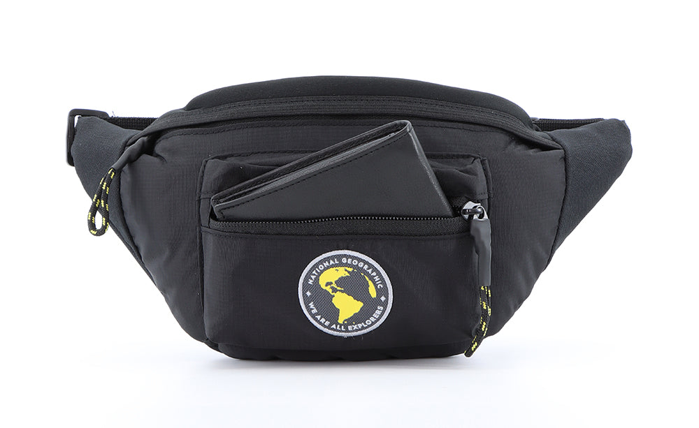 National Geographic New Explorer Bauchtasche 1 L Schwarz – Produktansicht 7