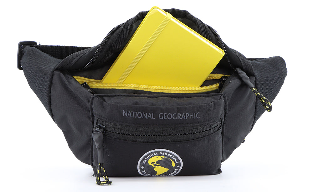 National Geographic New Explorer Bauchtasche 1 L Schwarz – Produktansicht 8