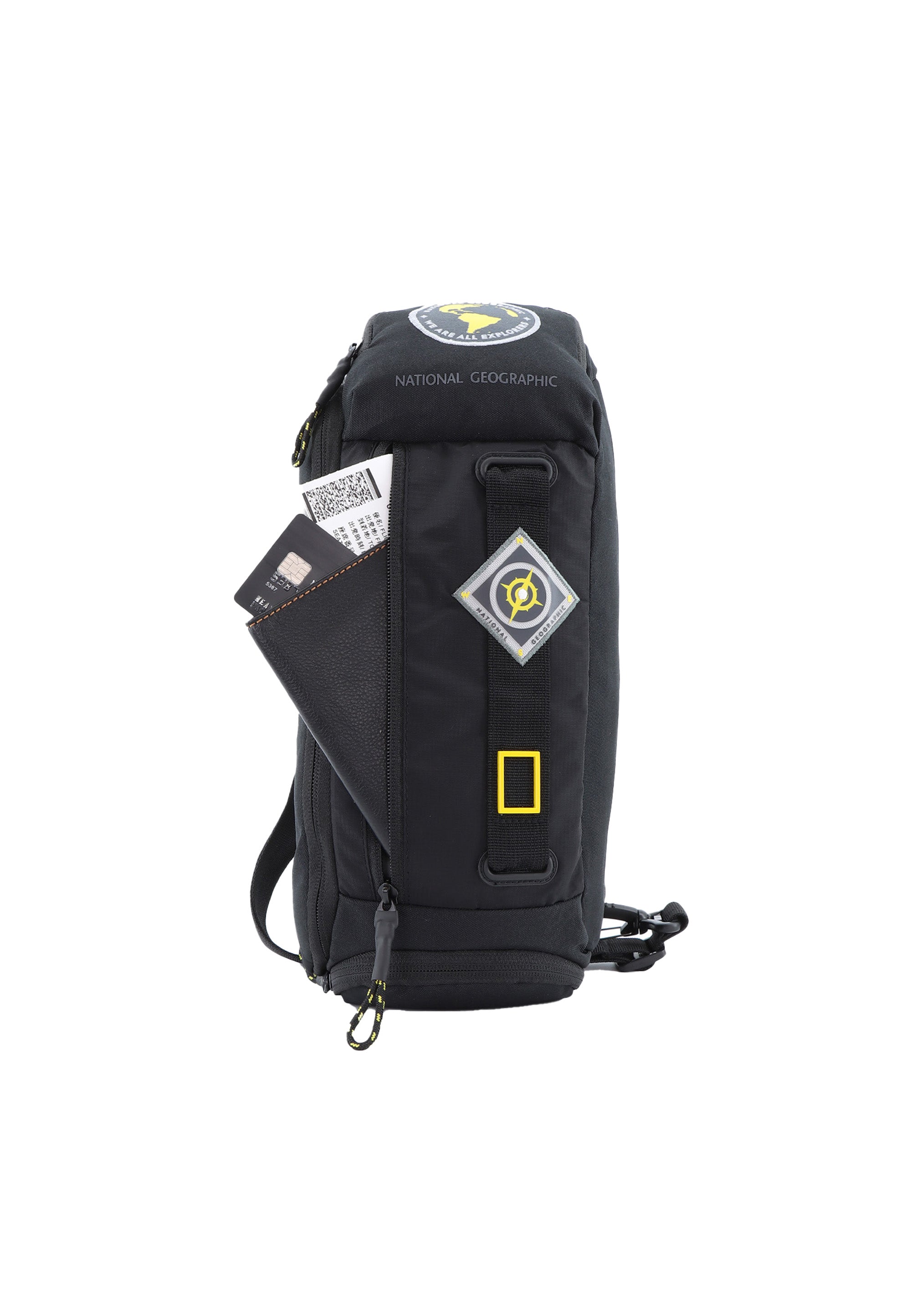 National Geographic - New Explorer Schultertasche / Umhängetasche - 12L - Schwarz