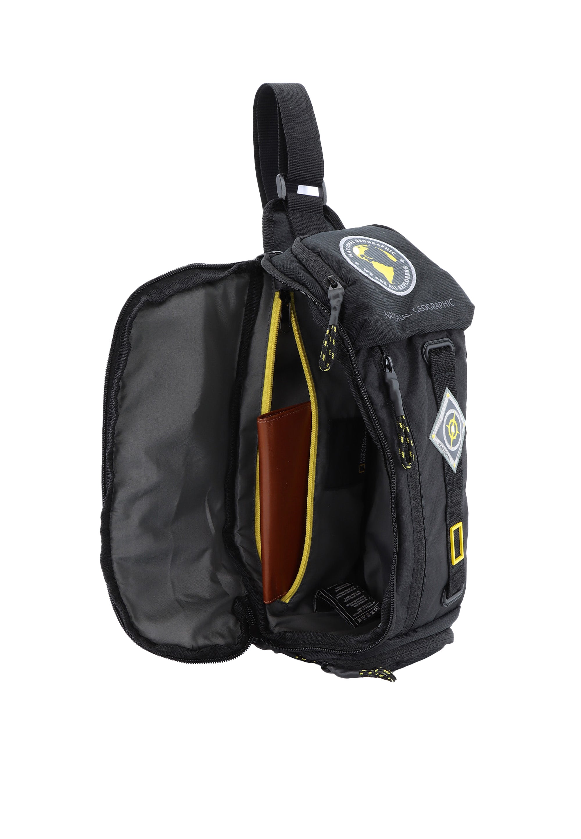 National Geographic - New Explorer Schultertasche / Umhängetasche - 12L - Schwarz