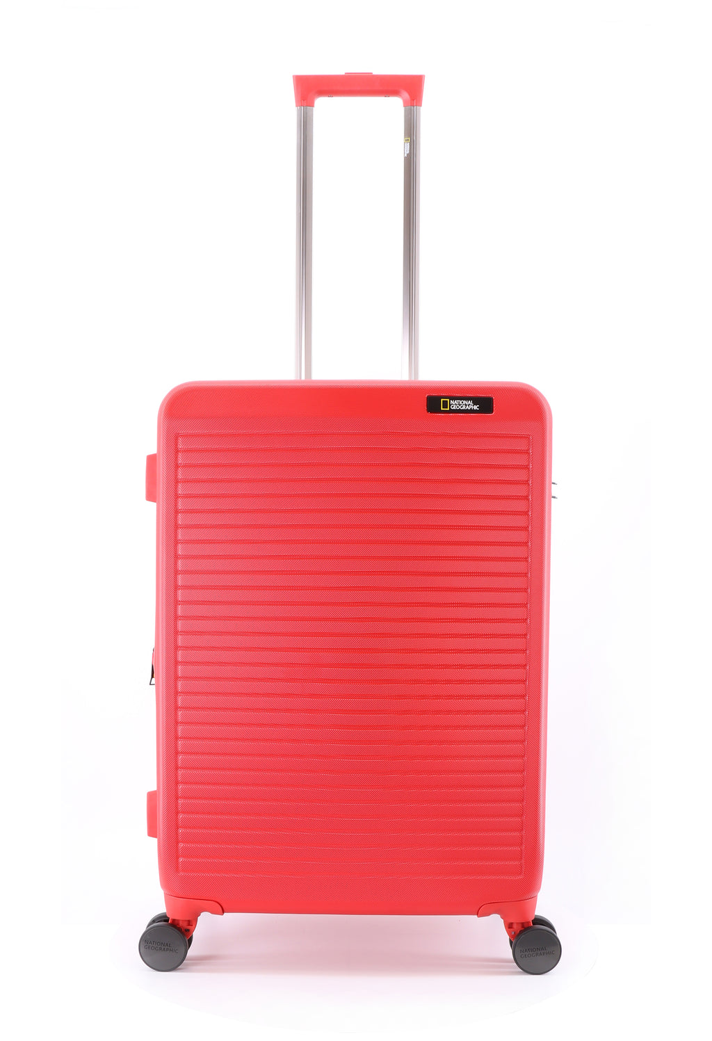 National Geographic - Pulse Hartschalenkoffer / Trolley / Reisekoffer - 68 cm - (Medium) - Rot