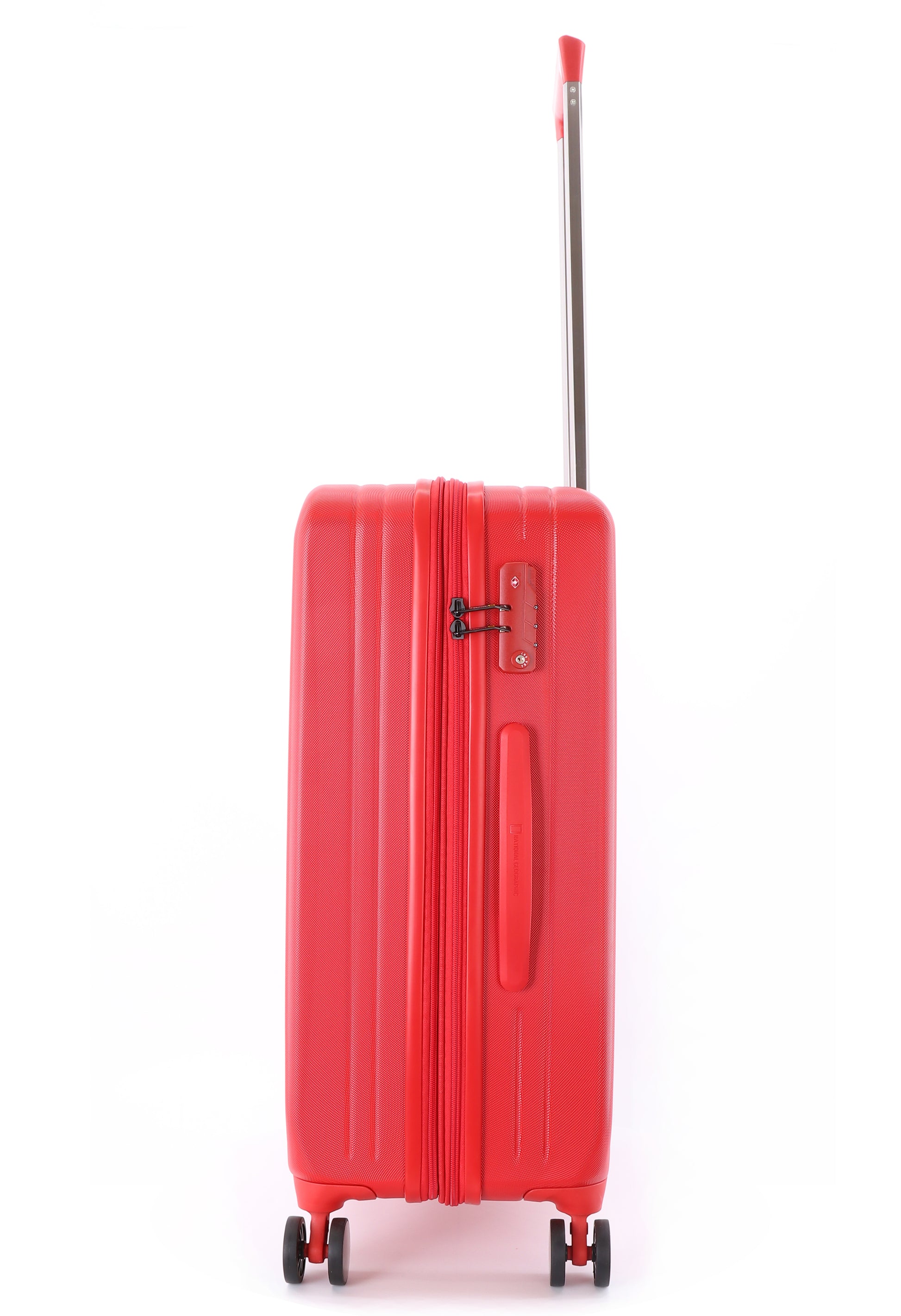 National Geographic - Pulse Hartschalenkoffer / Trolley / Reisekoffer - 68 cm - (Medium) - Rot