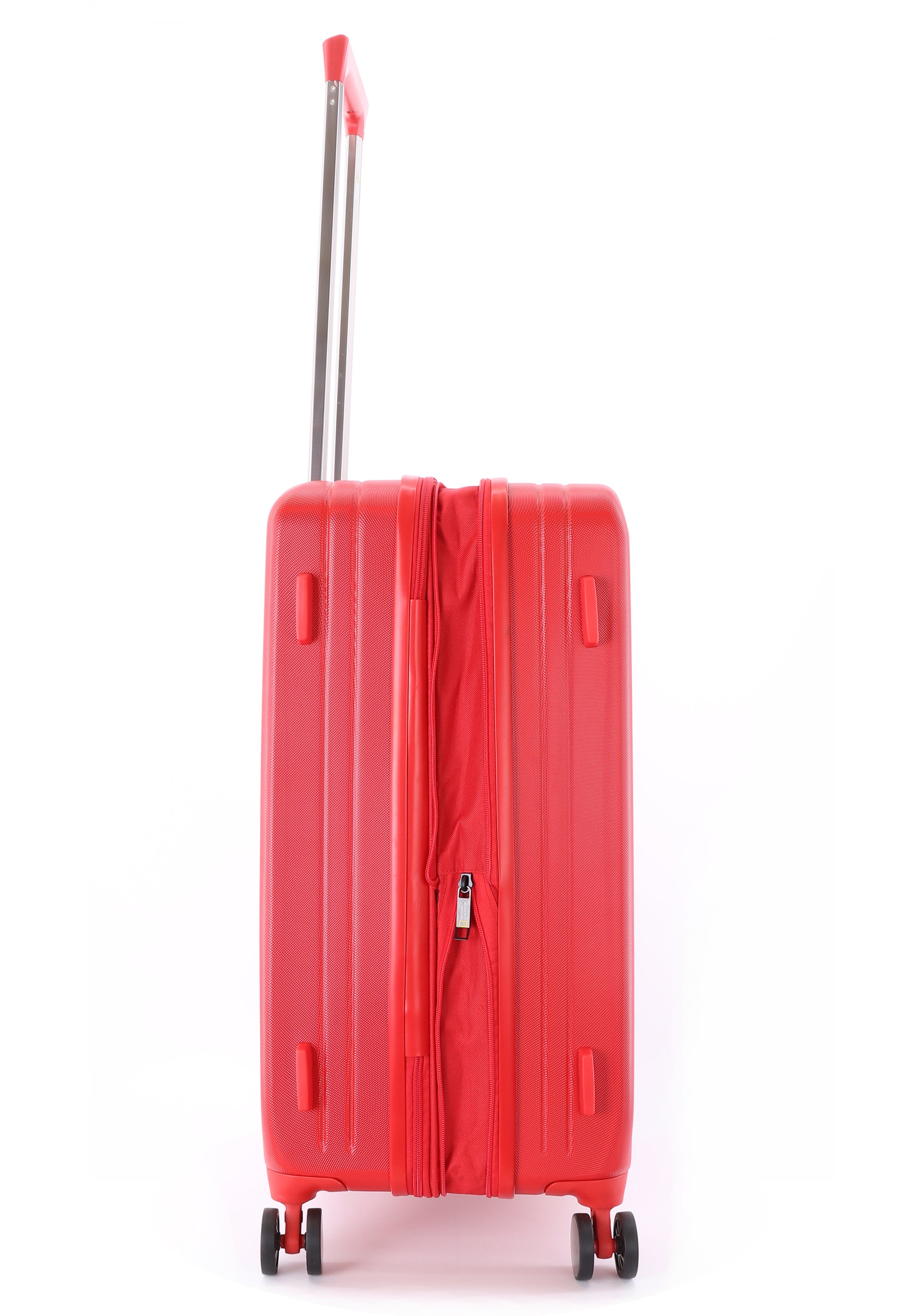 National Geographic - Pulse Hartschalenkoffer / Trolley / Reisekoffer - 68 cm - (Medium) - Rot
