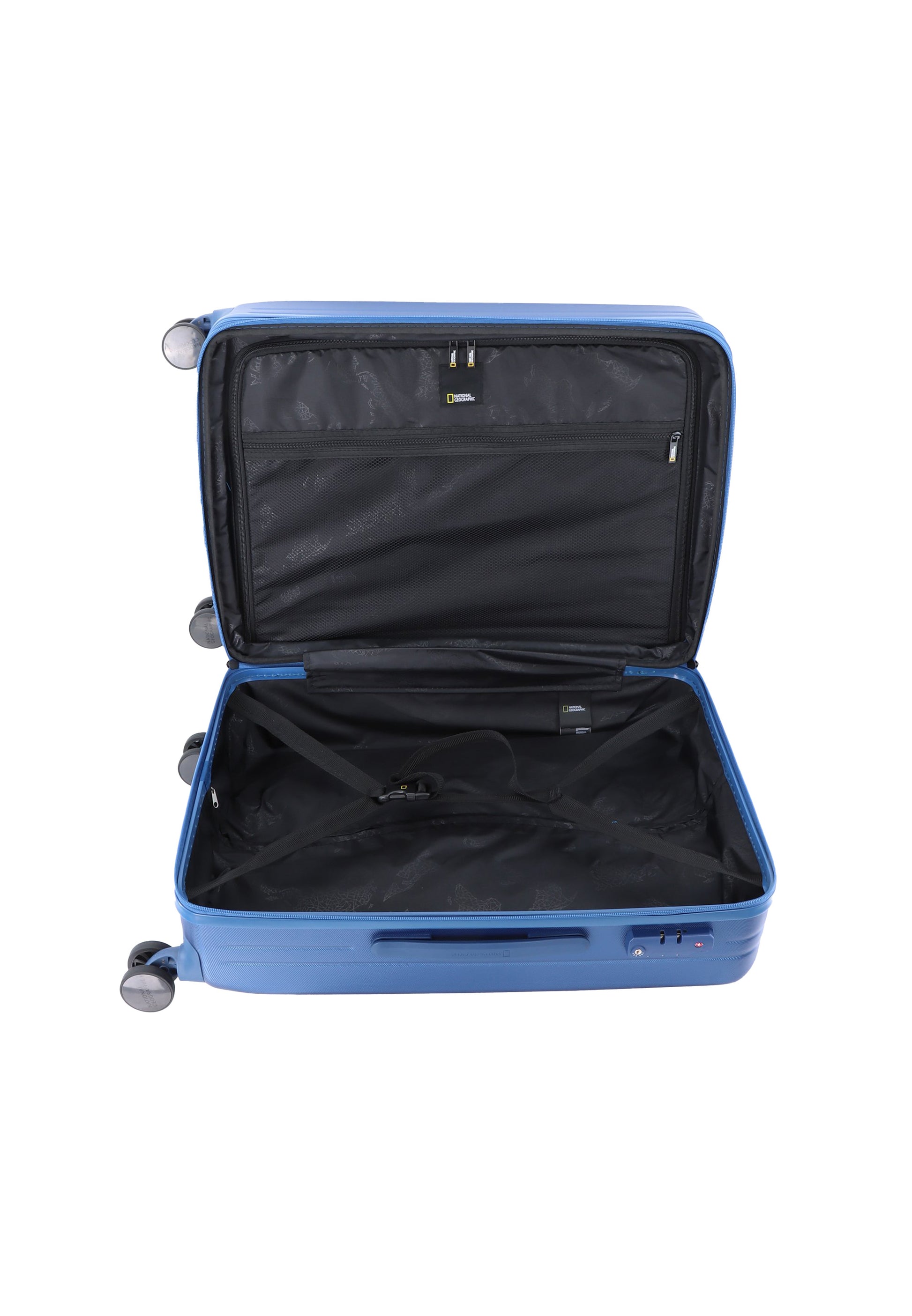 National Geographic - Pulse Hartschalenkoffer / Trolley / Reisekoffer - 68 cm - (Medium) - Rot