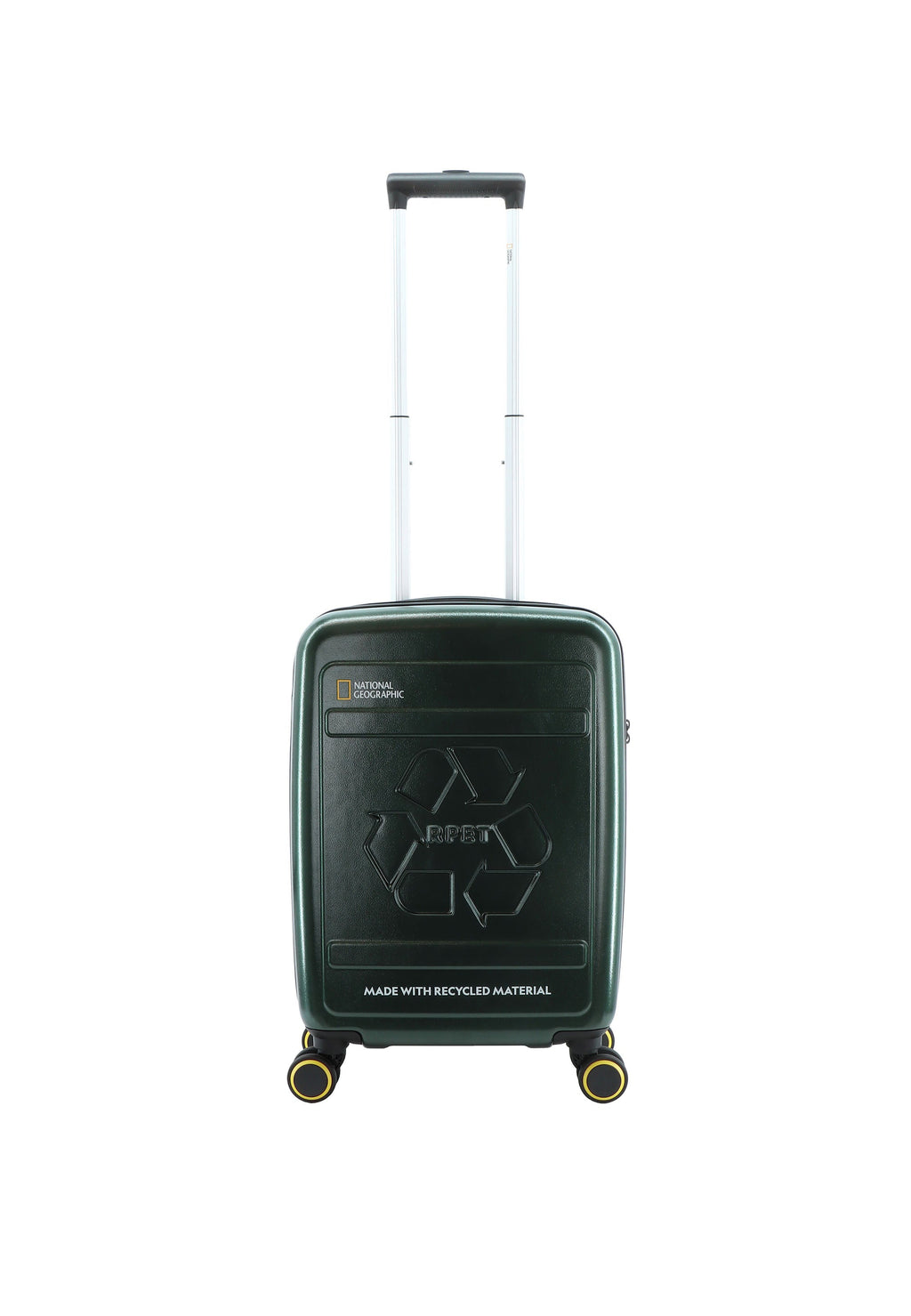 National Geographic Balance RPET Handgepäckkoffer 55 cm Small Dunkelgrün – Produktansicht 1