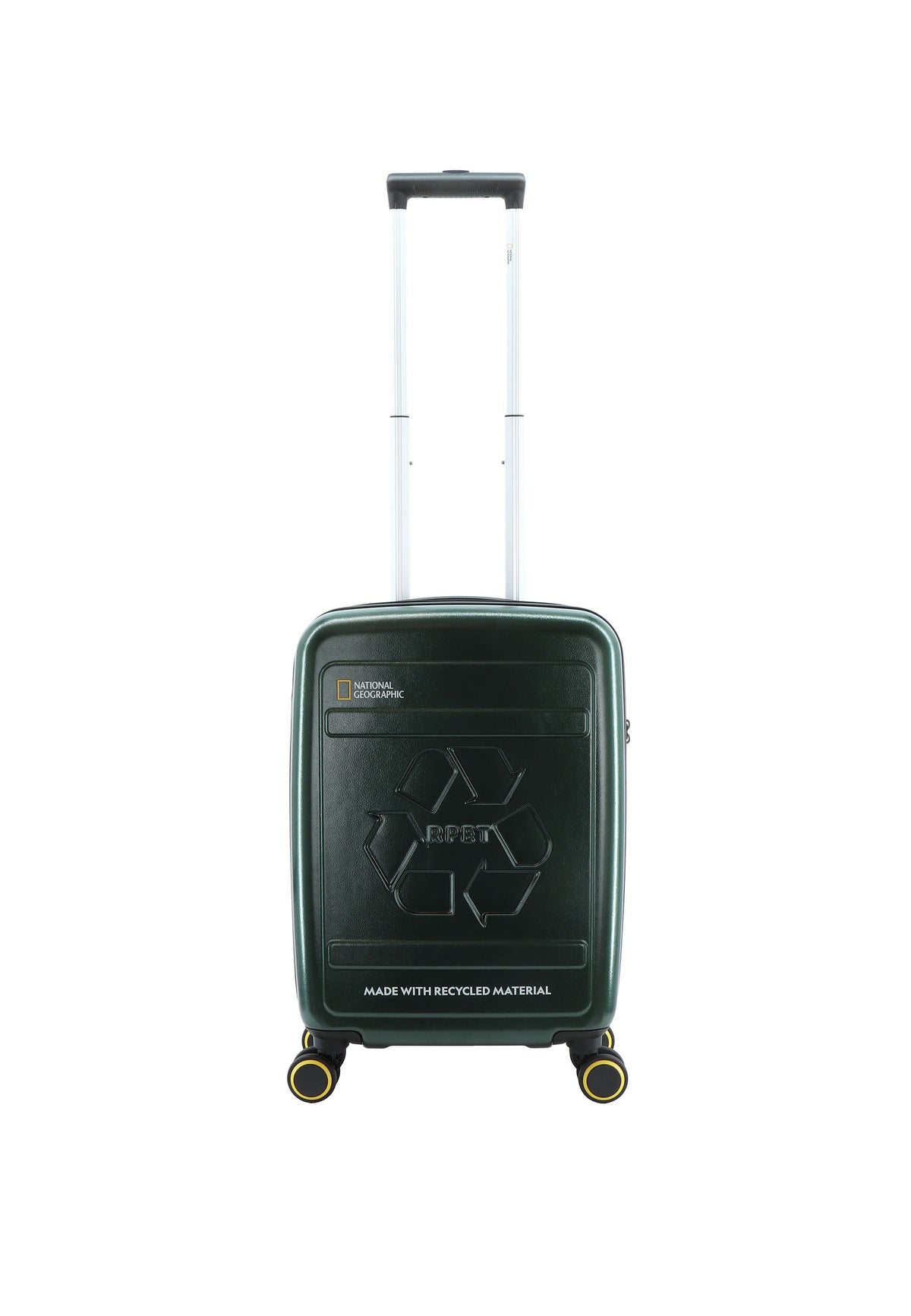 National Geographic Balance RPET Handgepäckkoffer 55 cm Small Dunkelgrün – Produktansicht 1