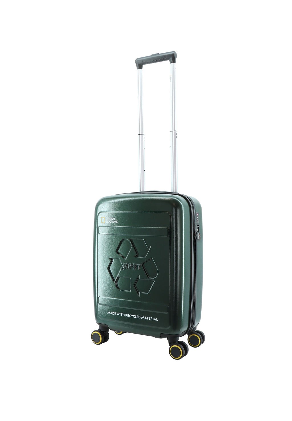 National Geographic Balance RPET Handgepäckkoffer 55 cm Small Dunkelgrün – Produktansicht 2