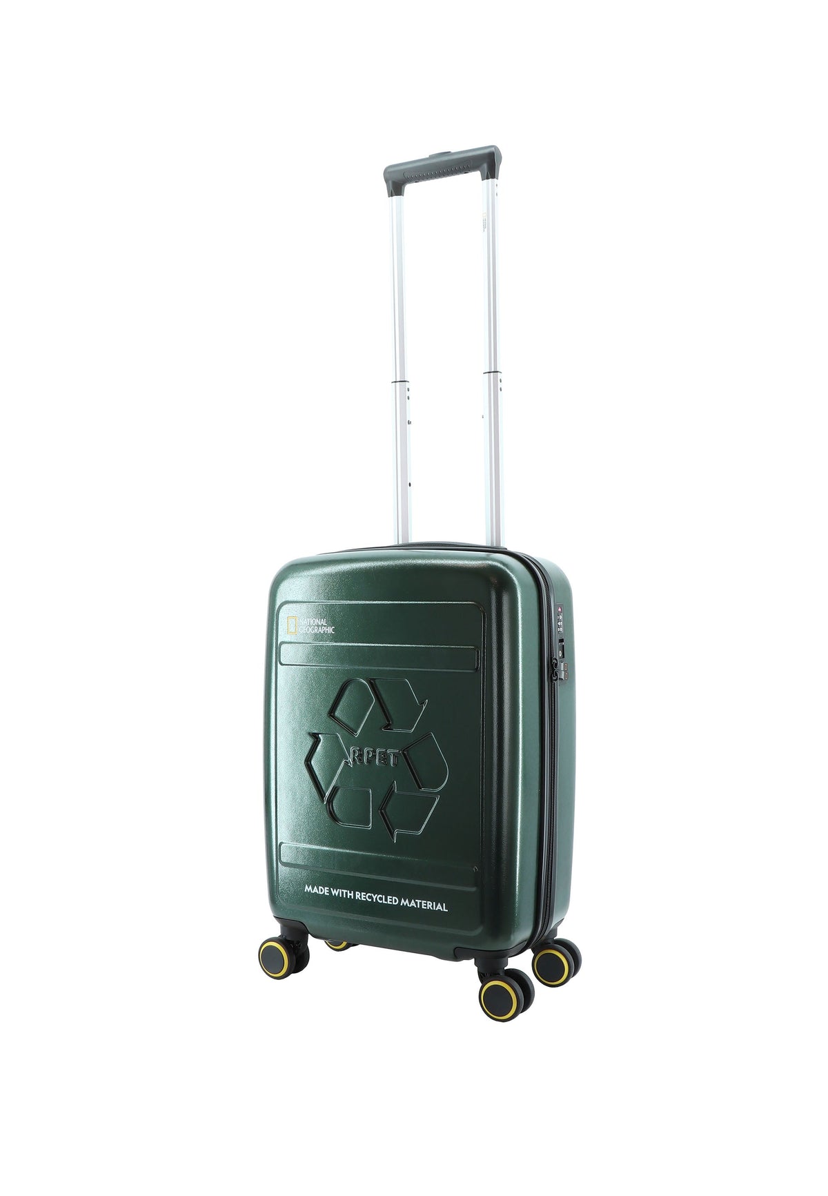 National Geographic Balance RPET Handgepäckkoffer 55 cm Small Dunkelgrün – Produktansicht 2