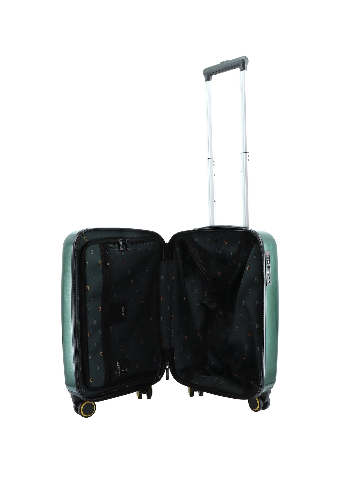 National Geographic Balance RPET Handgepäckkoffer 55 cm Small Dunkelgrün – Produktansicht 8
