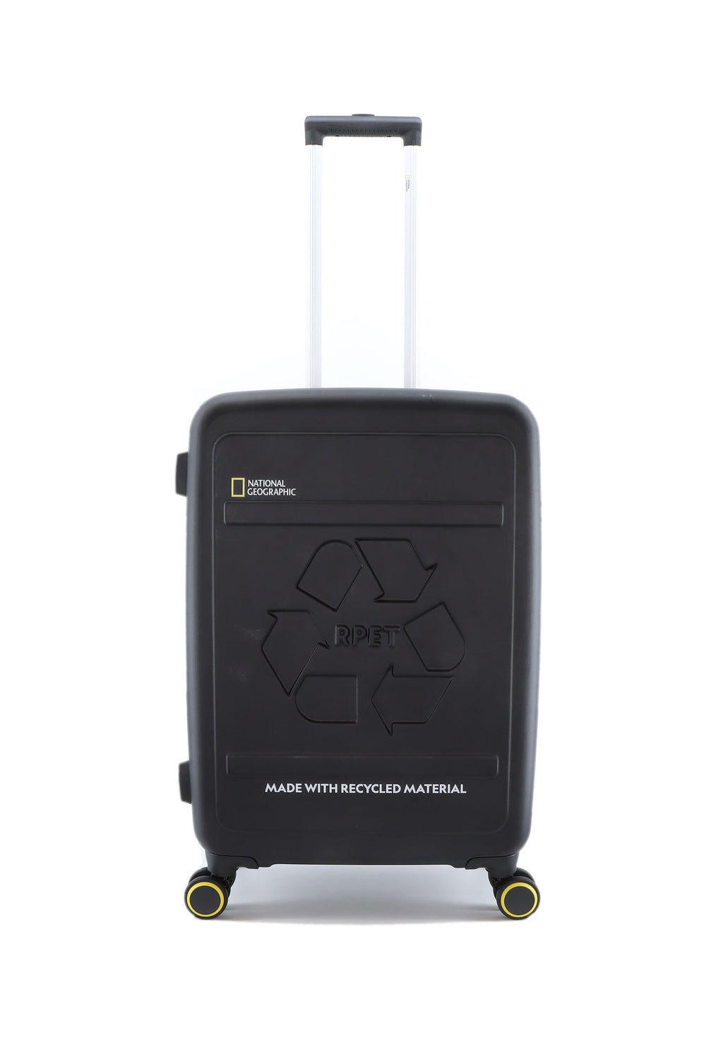 National Geographic Balance RPET Hartschalenkoffer 66 cm Medium Schwarz – Produktansicht 1