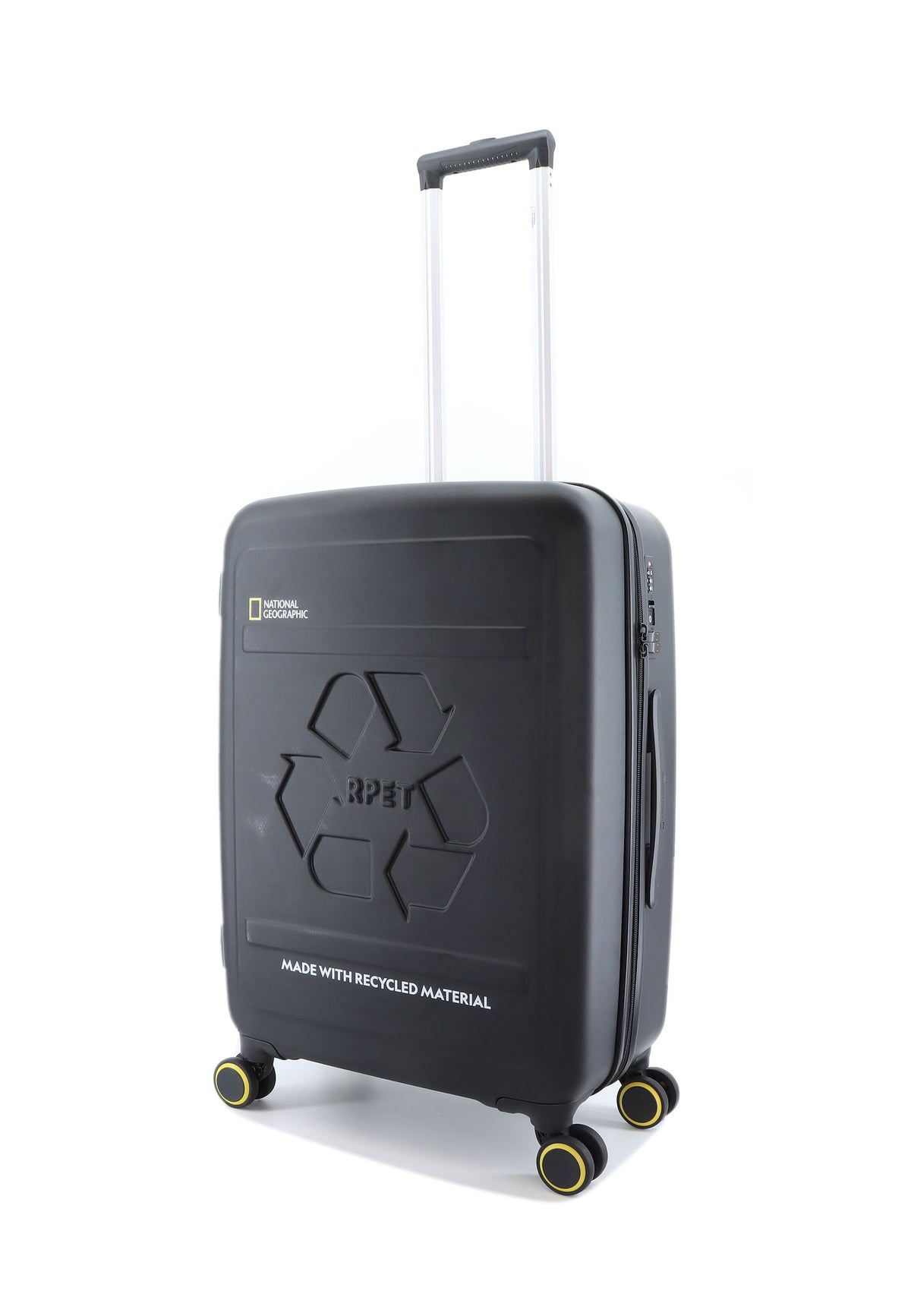 National Geographic Balance RPET Hartschalenkoffer 66 cm Medium Schwarz – Produktansicht 2