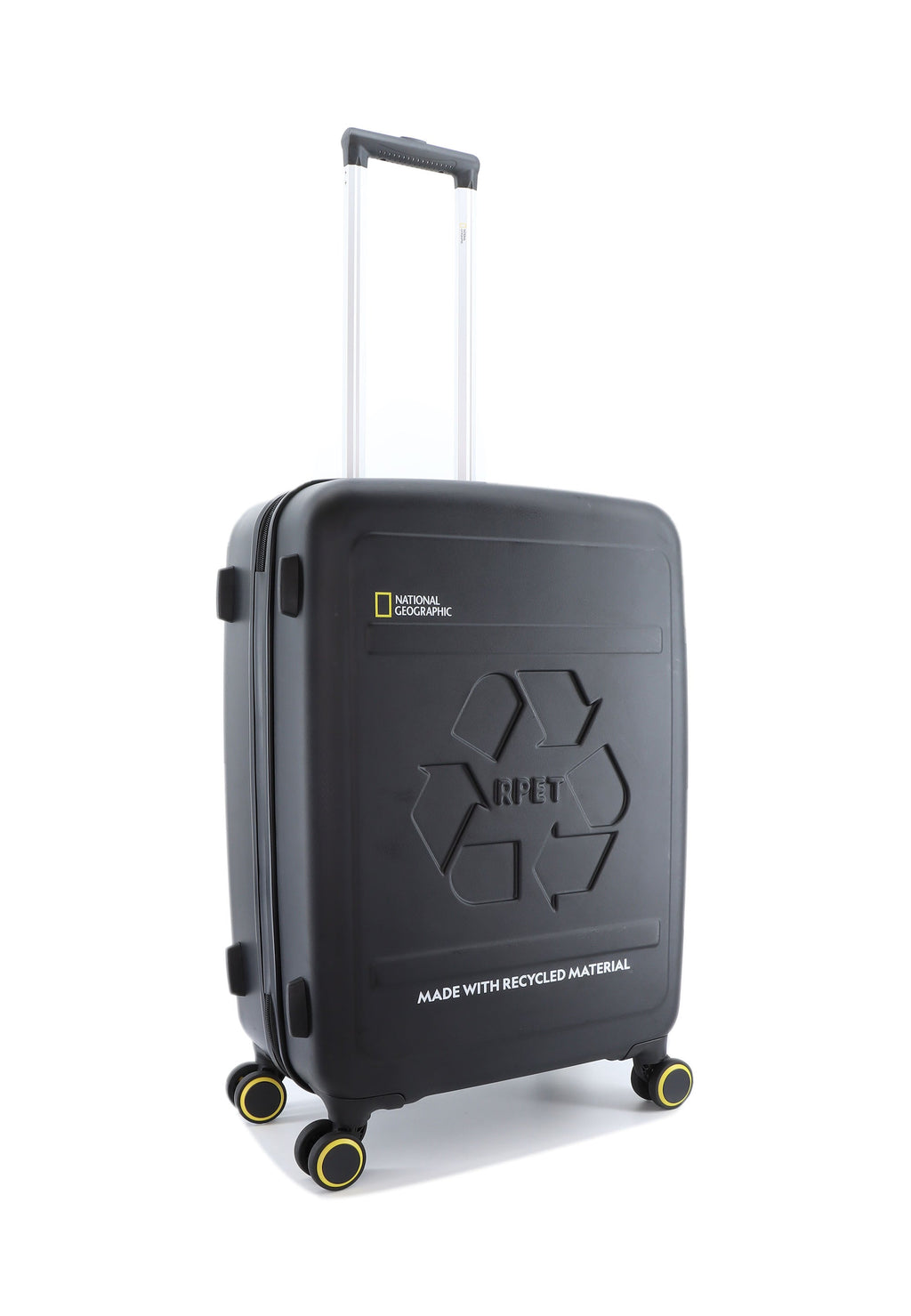 National Geographic Balance RPET Hartschalenkoffer 66 cm Medium Schwarz – Produktansicht 6