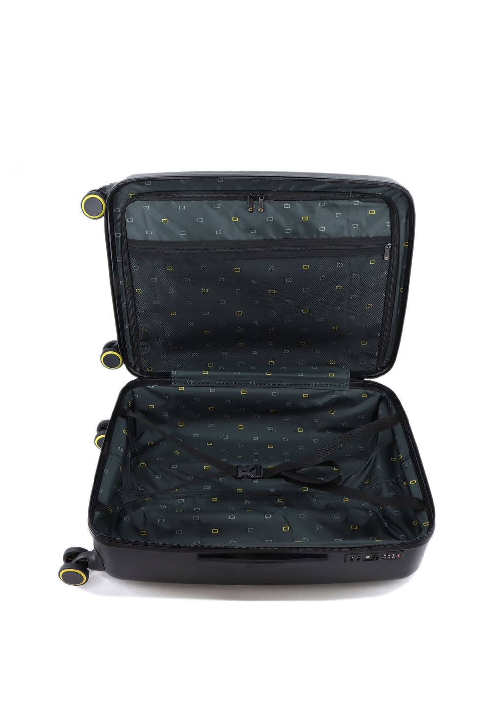 National Geographic Balance RPET Hartschalenkoffer 66 cm Medium Schwarz – Produktansicht 7