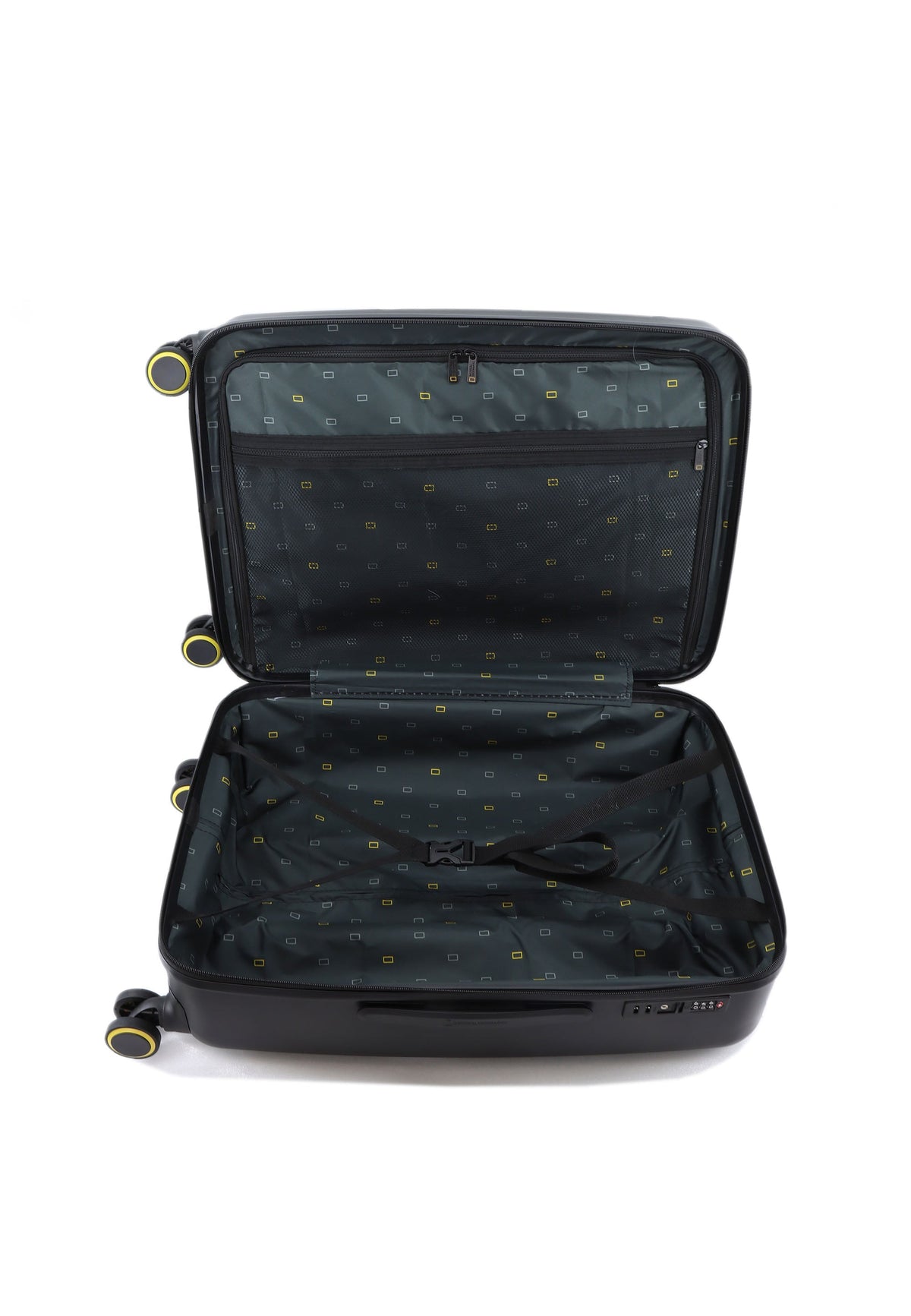 National Geographic Balance RPET Hartschalenkoffer 66 cm Medium Schwarz – Produktansicht 7