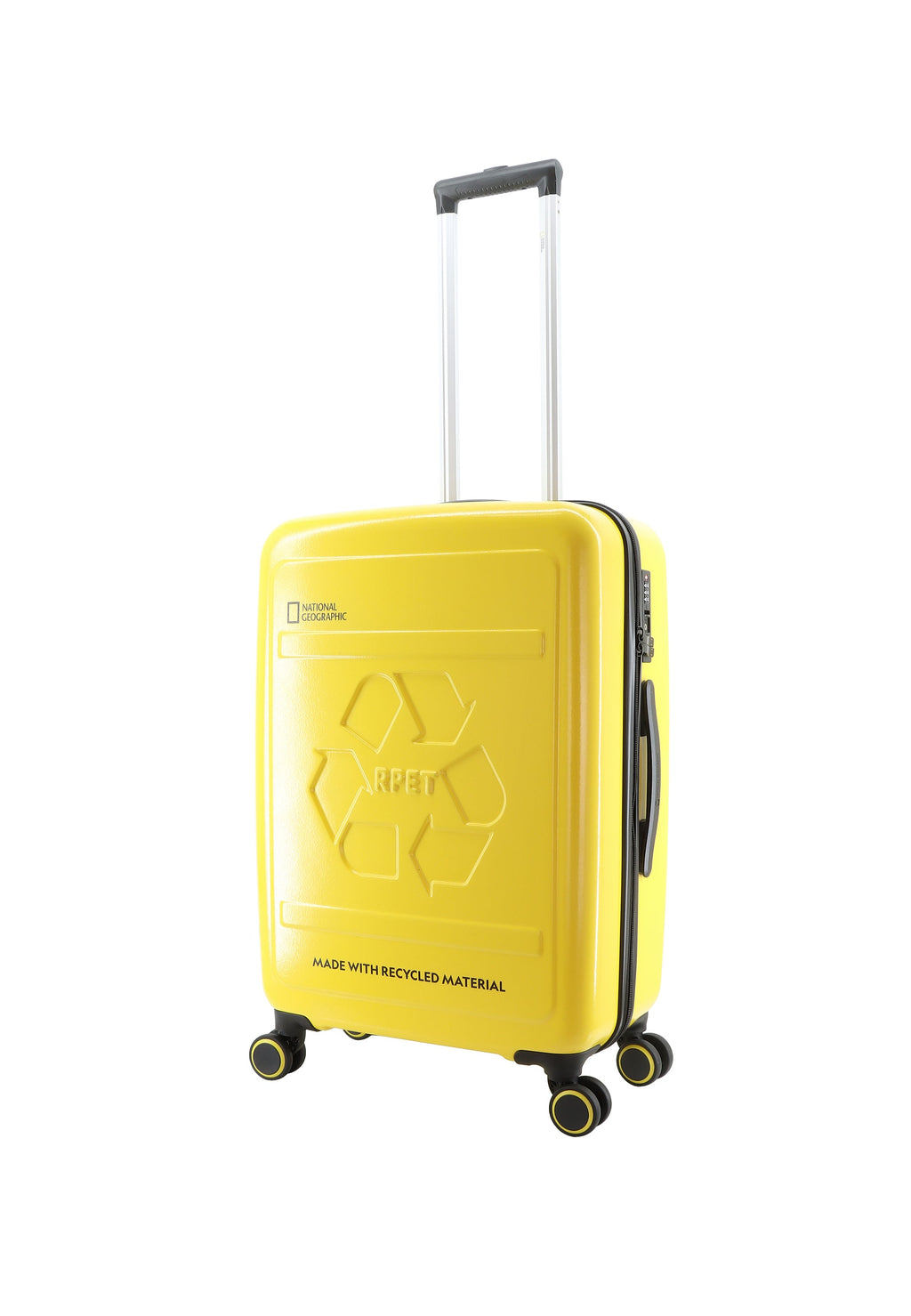 National Geographic Balance RPET Hartschalenkoffer 66 cm Medium Gelb – Produktansicht 2