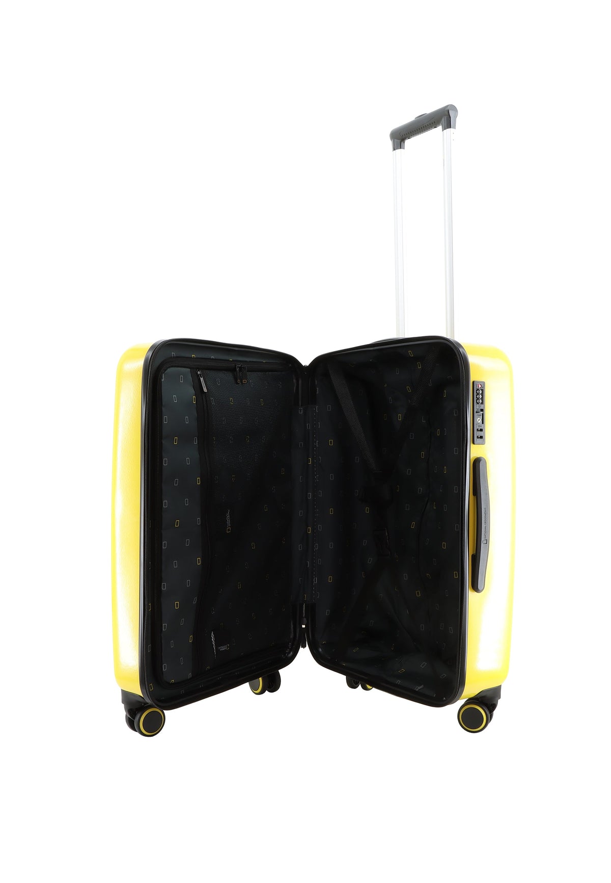 National Geographic Balance RPET Hartschalenkoffer 66 cm Medium Gelb – Produktansicht 8