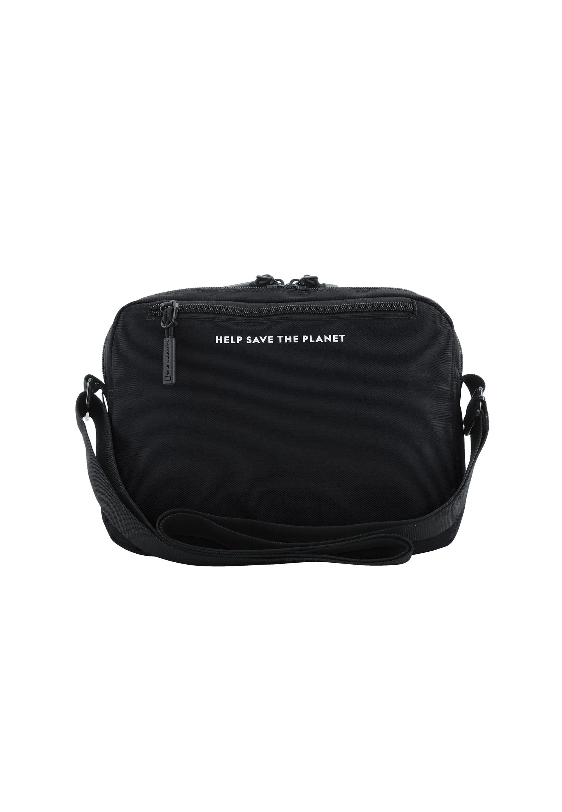 National Geographic - Ocean Schultertasche / Umhängetasche - 5,9L - Schwarz