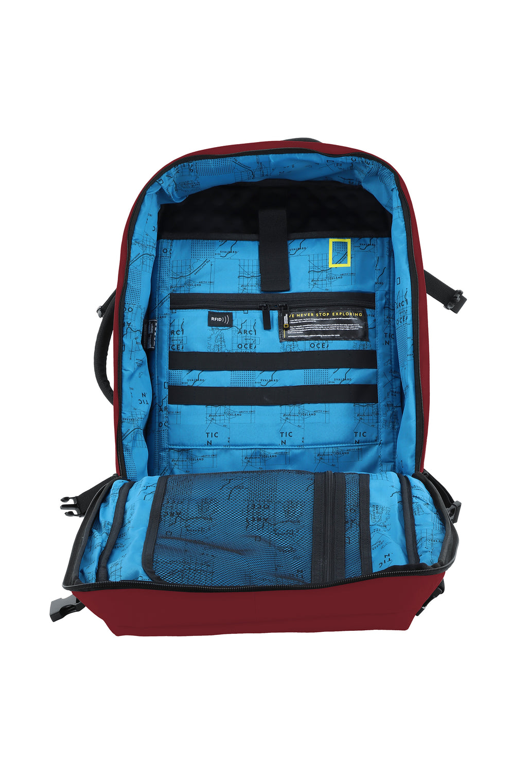 National Geographic - Ocean Rucksack / Laptop-Rucksack - 29,7L - Rot