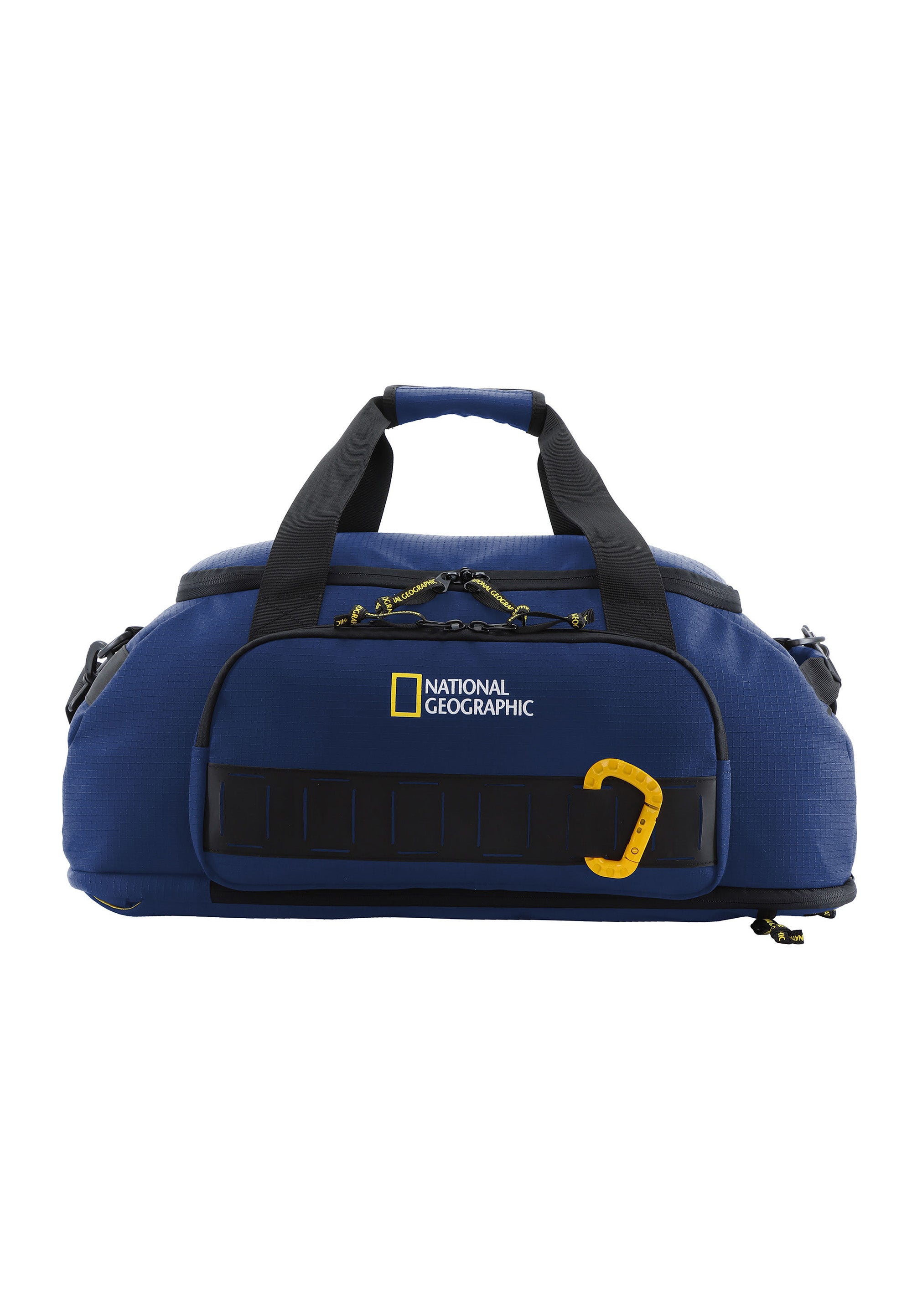 National Geographic - Explorer III | Reisetasche Sporttasche mit Rucksackfunktion aus recycelten PET-Flaschen | Blau