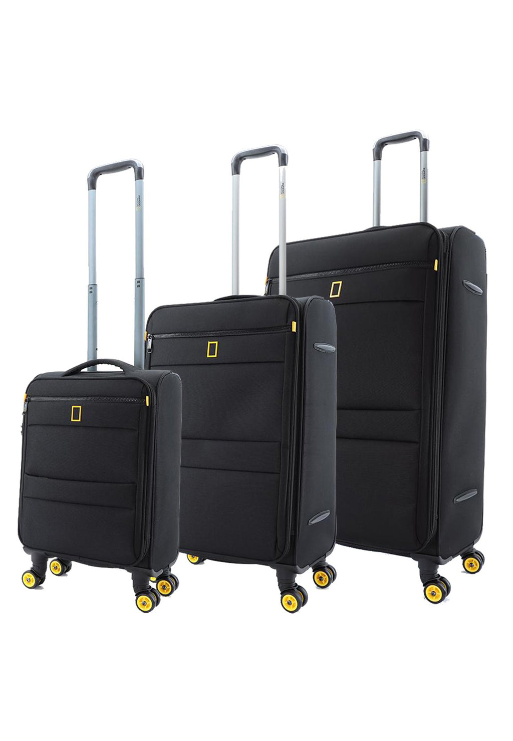 National Geographic Passage Stoff-Kofferset / Trolley-Set / Reisekofferset - (S/M/L)
