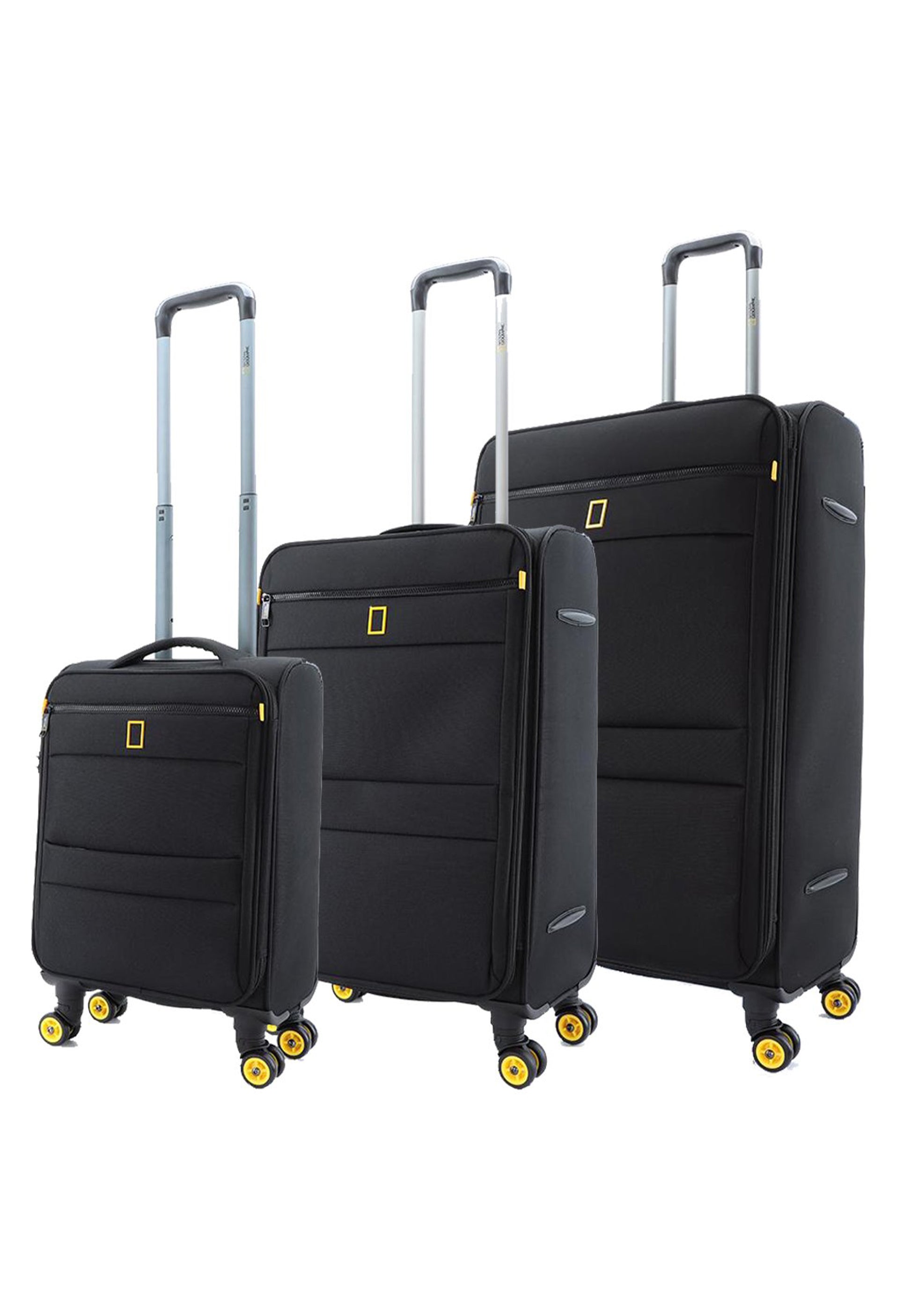 National Geographic Passage Stoff-Kofferset / Trolley-Set / Reisekofferset - (S/M/L)