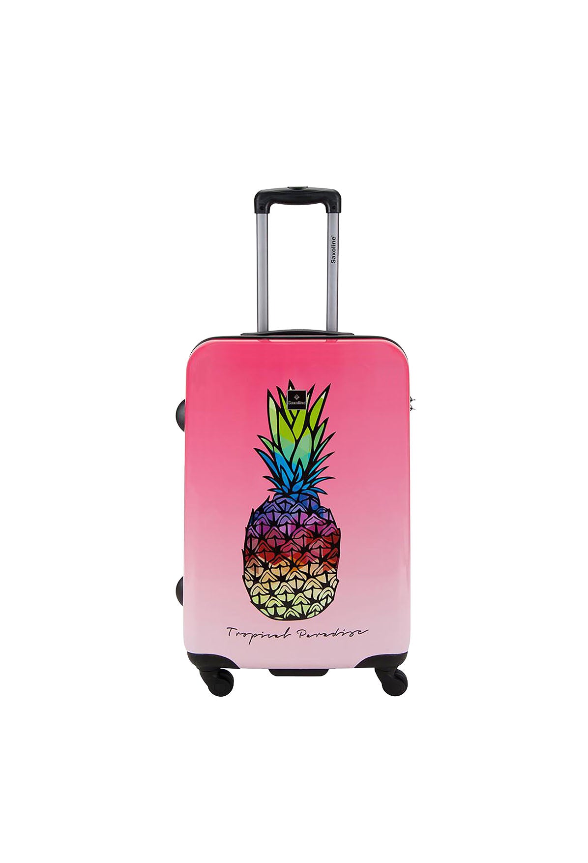 Koffer Trolley Gr. M mit Ananas Print von Saxoline