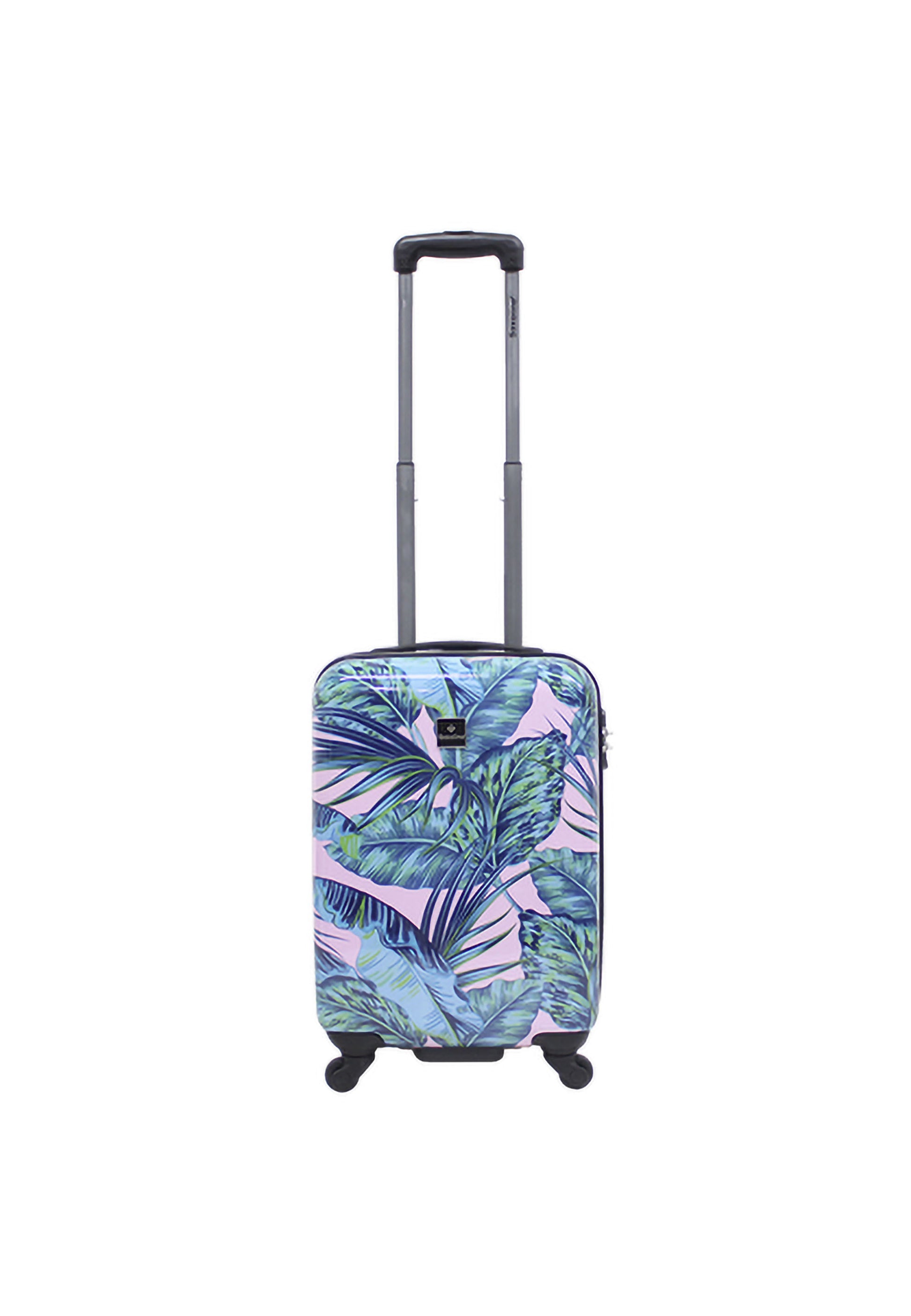 Saxoline - Pink Jungle Handgepäck Hartschalenkoffer / Trolley / Reisekoffer - 53 cm - (Small)