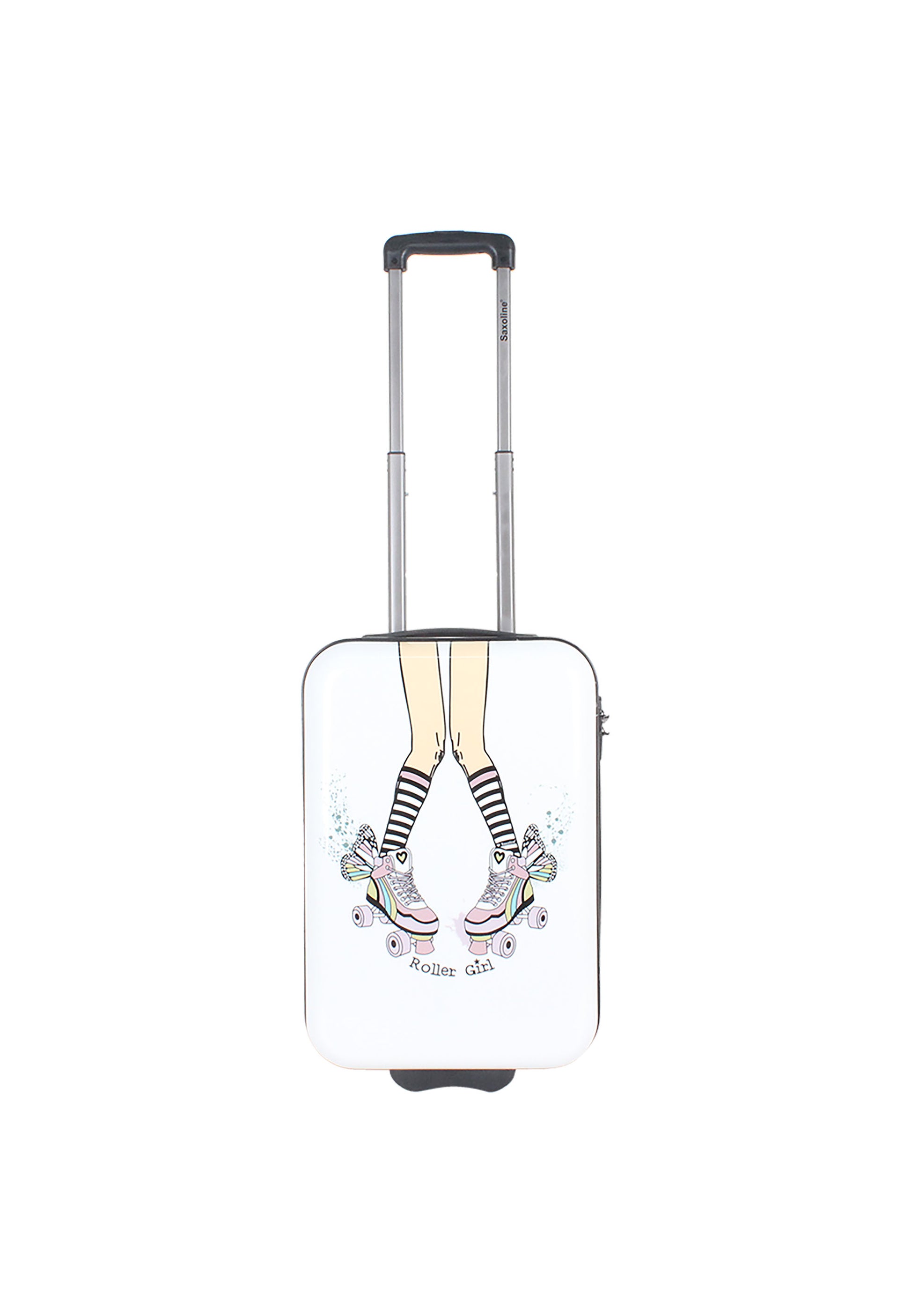 Saxoline - Roller Girl Handgepäck Hartschalenkoffer / Trolley / Reisekoffer - 55 cm - (Small)