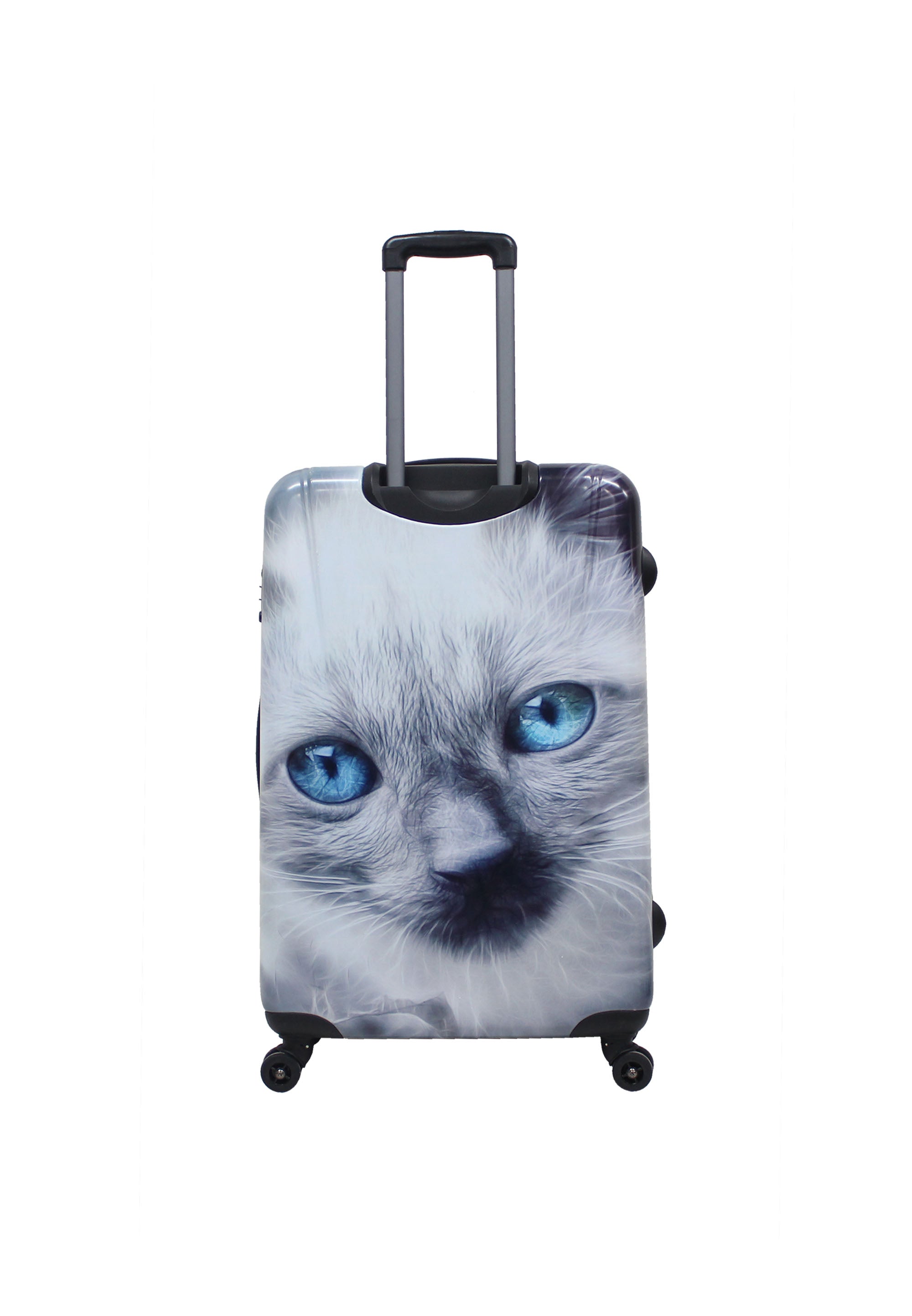 Saxoline - Katzen Hartschalenkoffer / Trolley / Reisekoffer - 67 cm - (Medium)