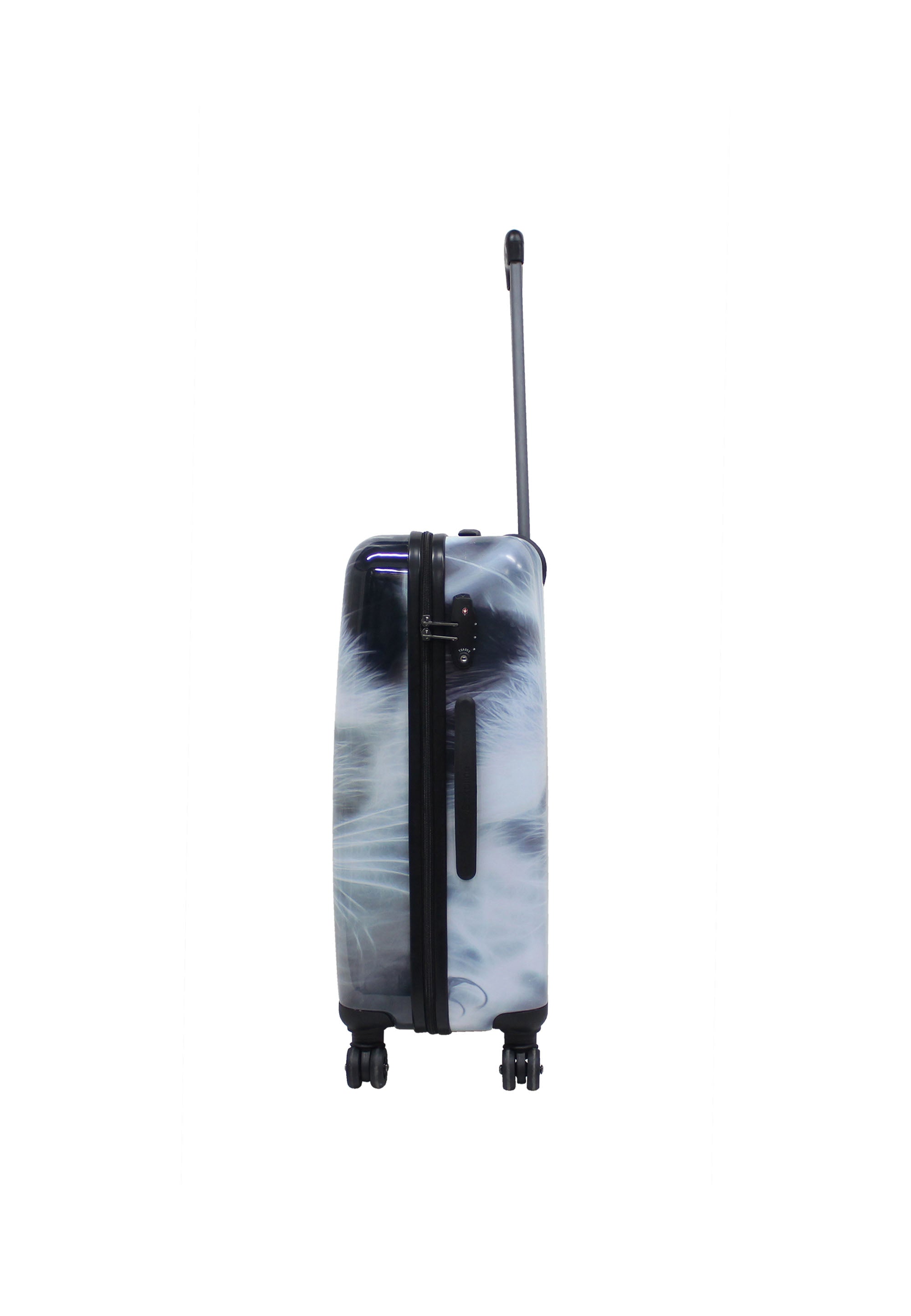 Saxoline - Katzen Hartschalenkoffer / Trolley / Reisekoffer - 67 cm - (Medium)