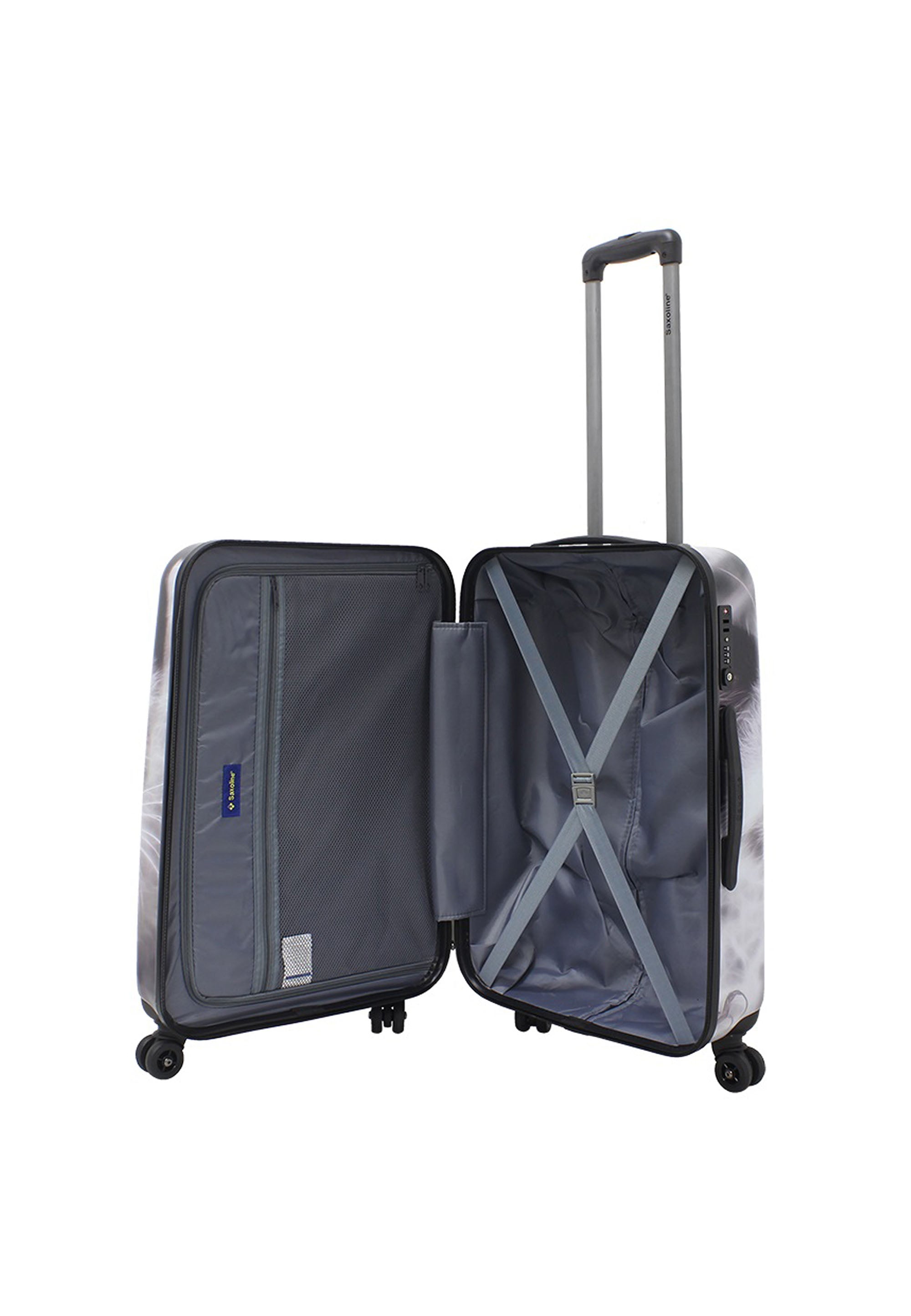 Saxoline - Katzen Hartschalen-Kofferset / Trolley-Set / Reisekofferset - (S/M/L)