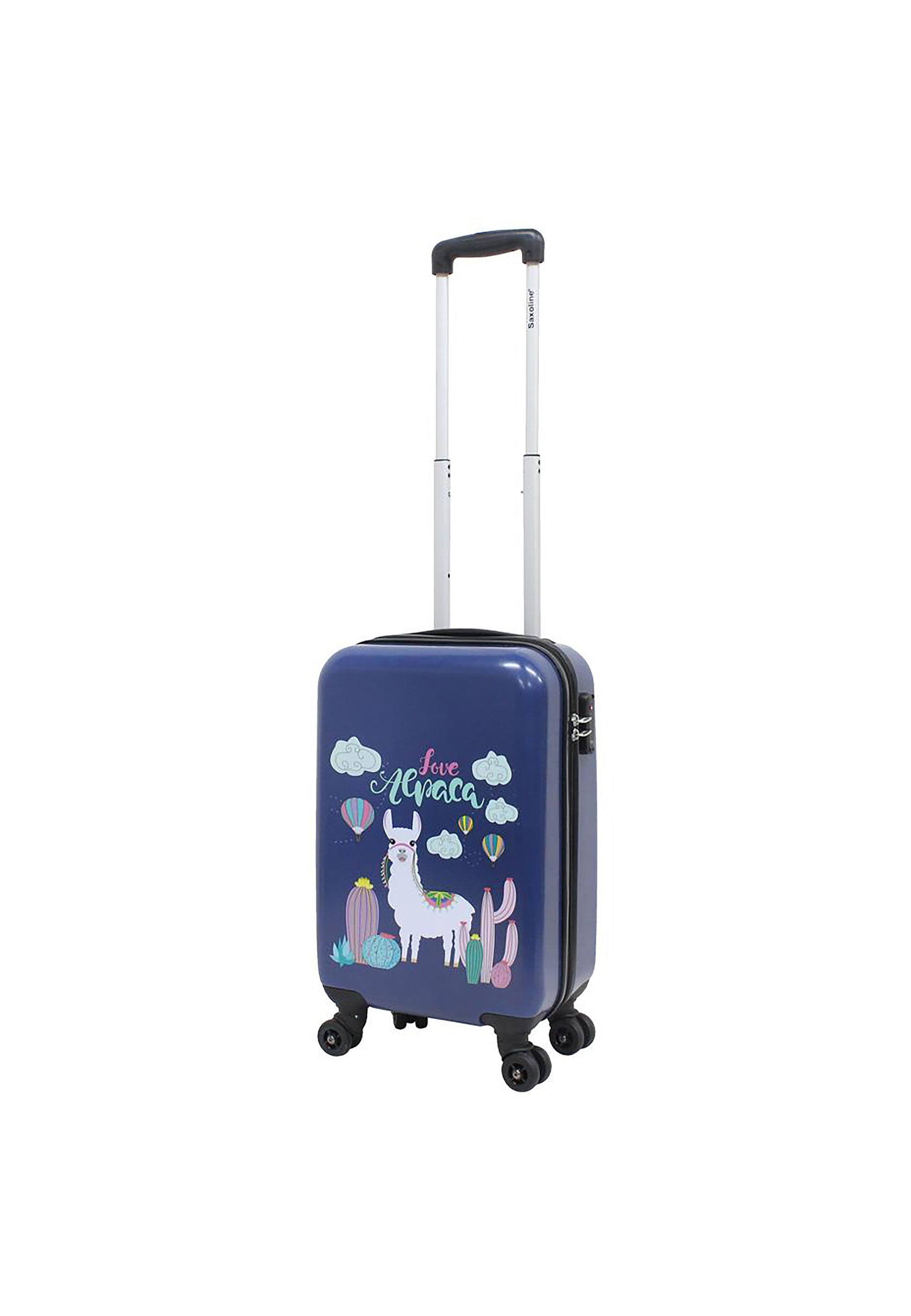 Saxoline - Llama Handgepäck Hartschalenkoffer / Trolley / Reisekoffer - 55 cm - (Small)