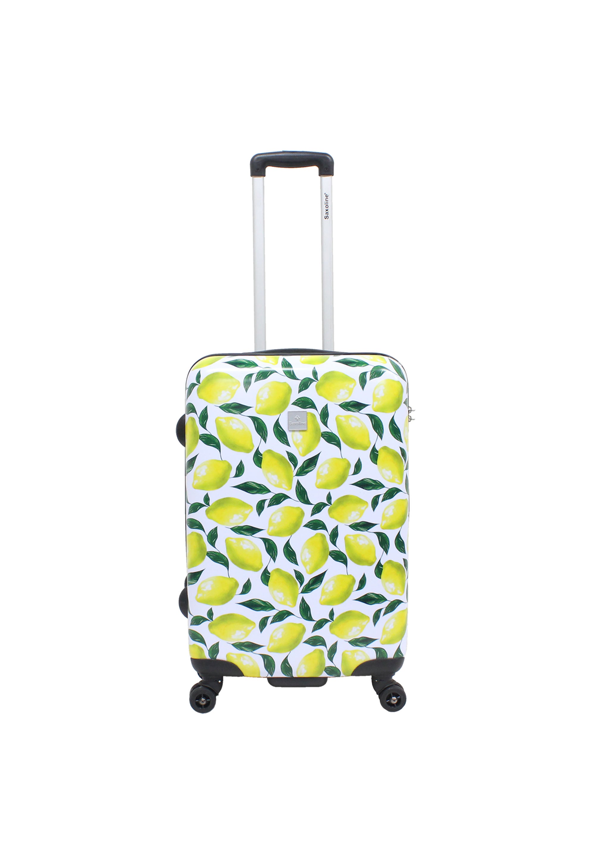 Saxoline - Zitronen Hartschalenkoffer / Trolley / Reisekoffer - 67 cm - (Medium)