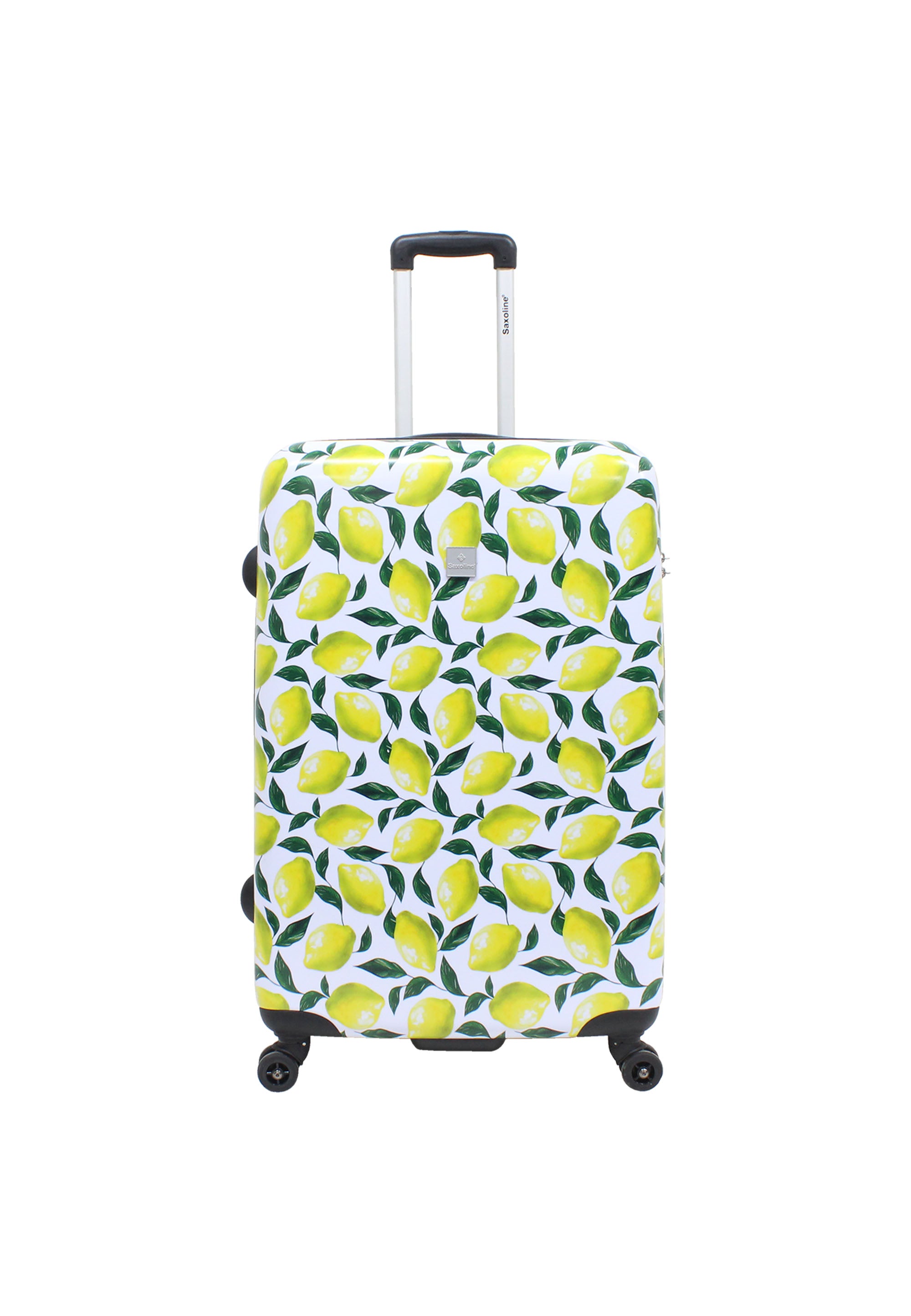 Saxoline - Zitronen Hartschalenkoffer / Trolley / Reisekoffer - 76 cm - (Large)