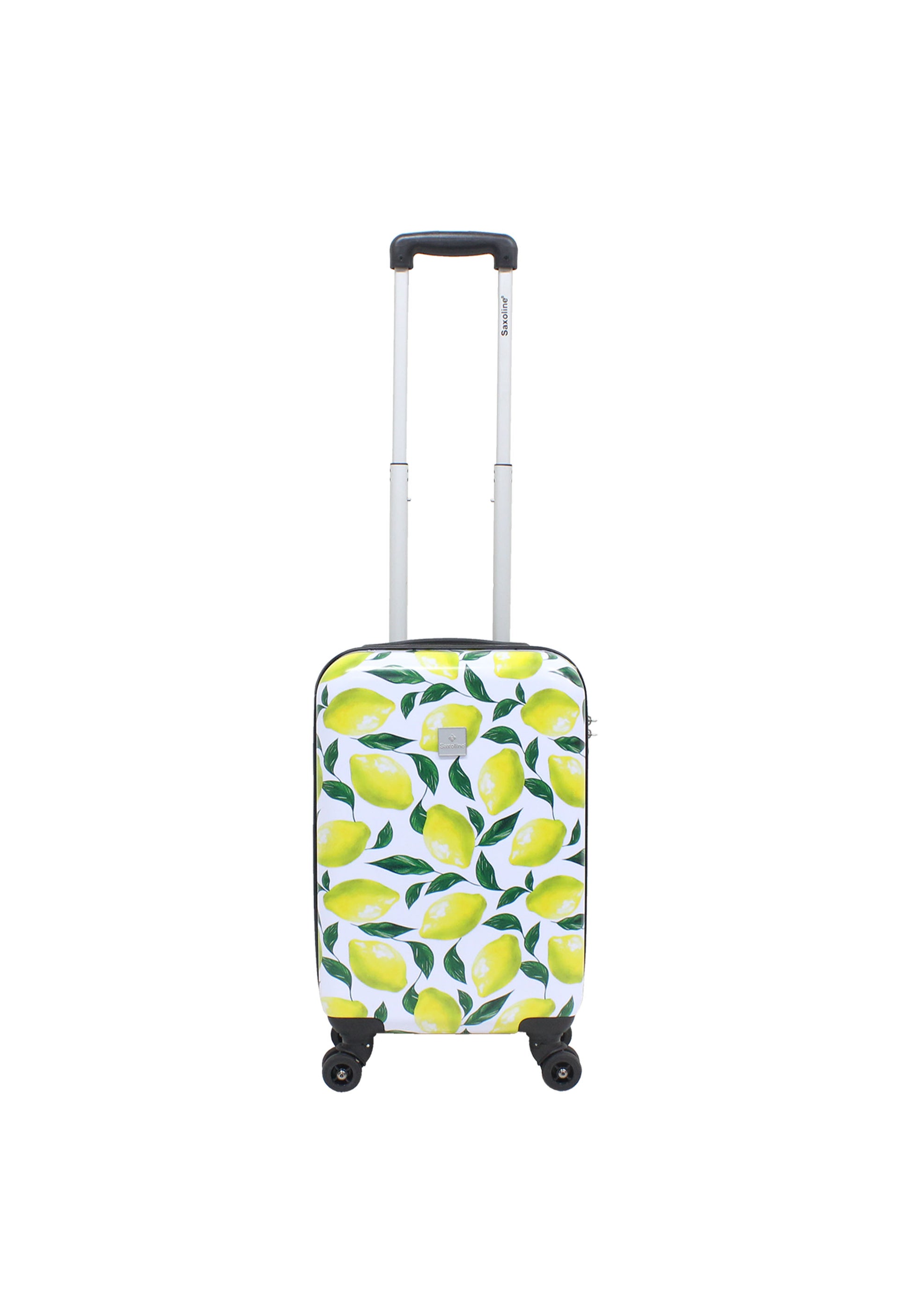 Saxoline - Zitronen Handgepäck Hartschalenkoffer / Trolley / Reisekoffer - 55 cm - (Small)