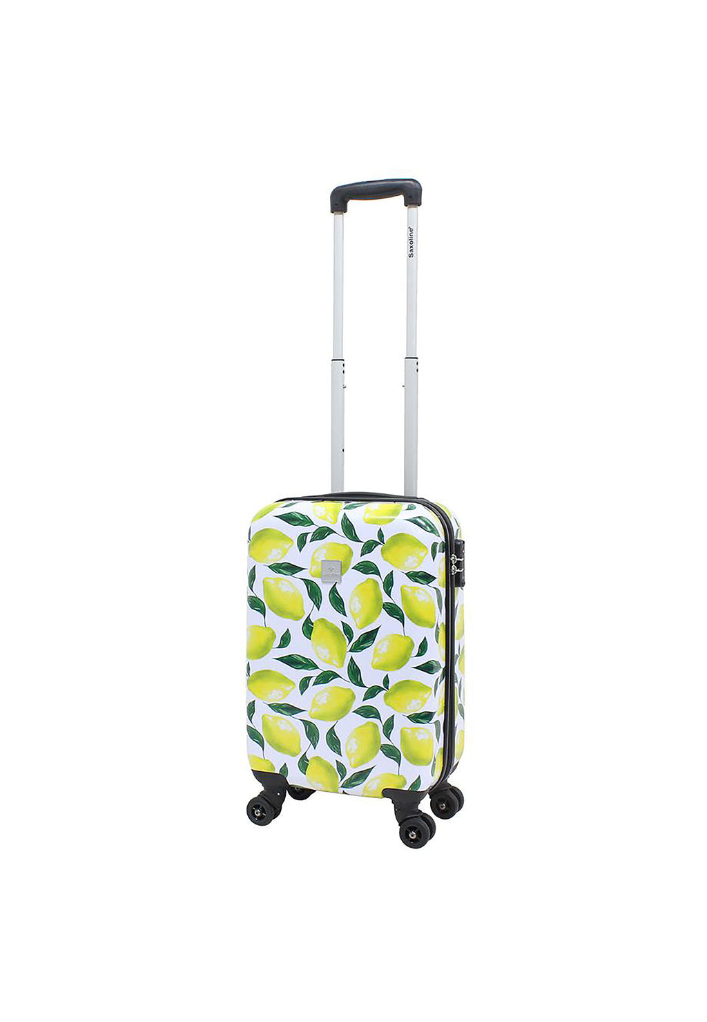 Saxoline - Zitronen Handgepäck Hartschalenkoffer / Trolley / Reisekoffer - 55 cm - (Small)