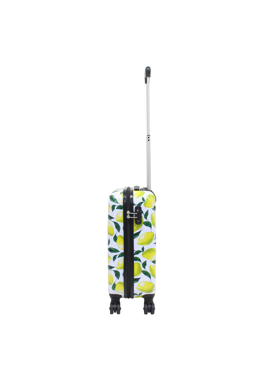 Saxoline - Zitronen Handgepäck Hartschalenkoffer / Trolley / Reisekoffer - 55 cm - (Small)