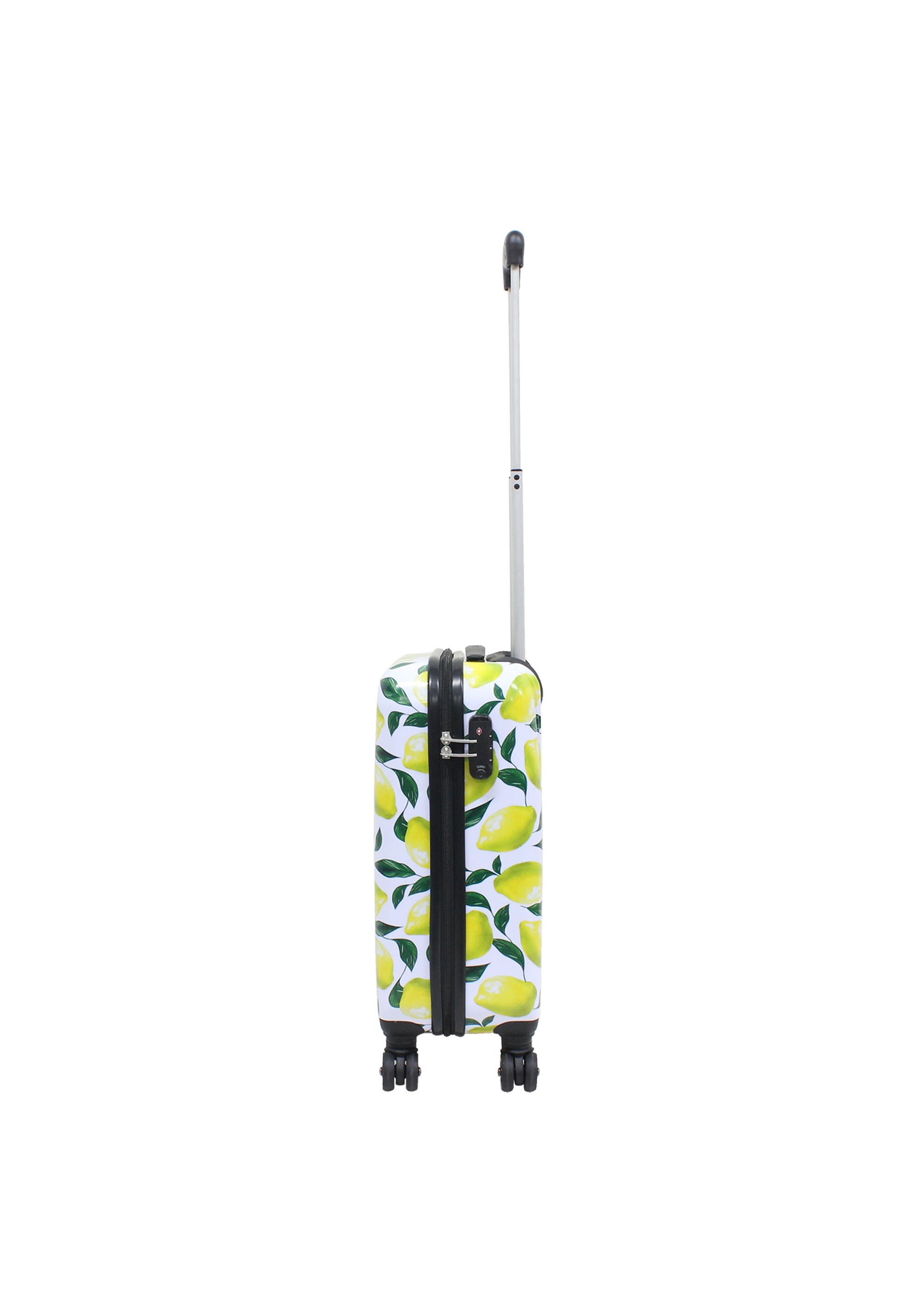 Saxoline - Zitronen Handgepäck Hartschalenkoffer / Trolley / Reisekoffer - 55 cm - (Small)