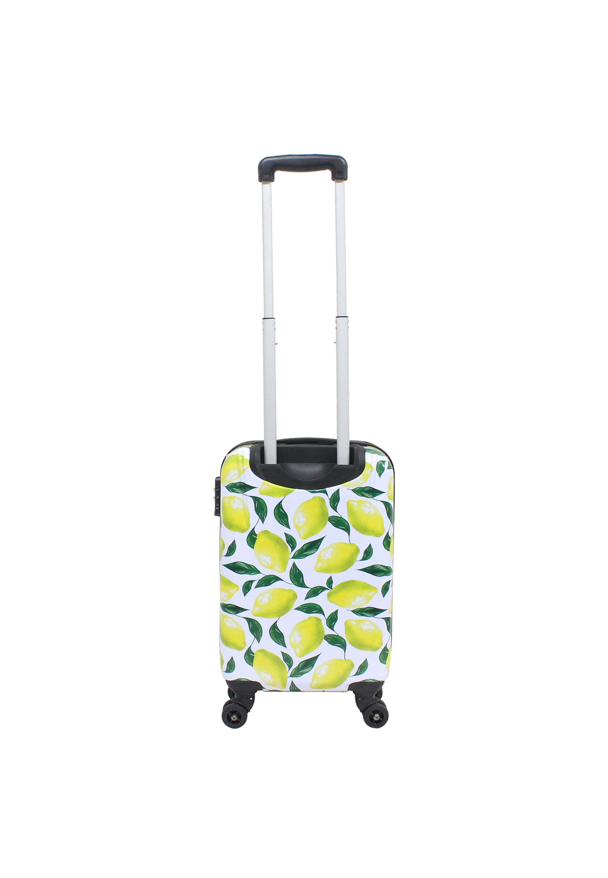 Saxoline - Zitronen Handgepäck Hartschalenkoffer / Trolley / Reisekoffer - 55 cm - (Small)