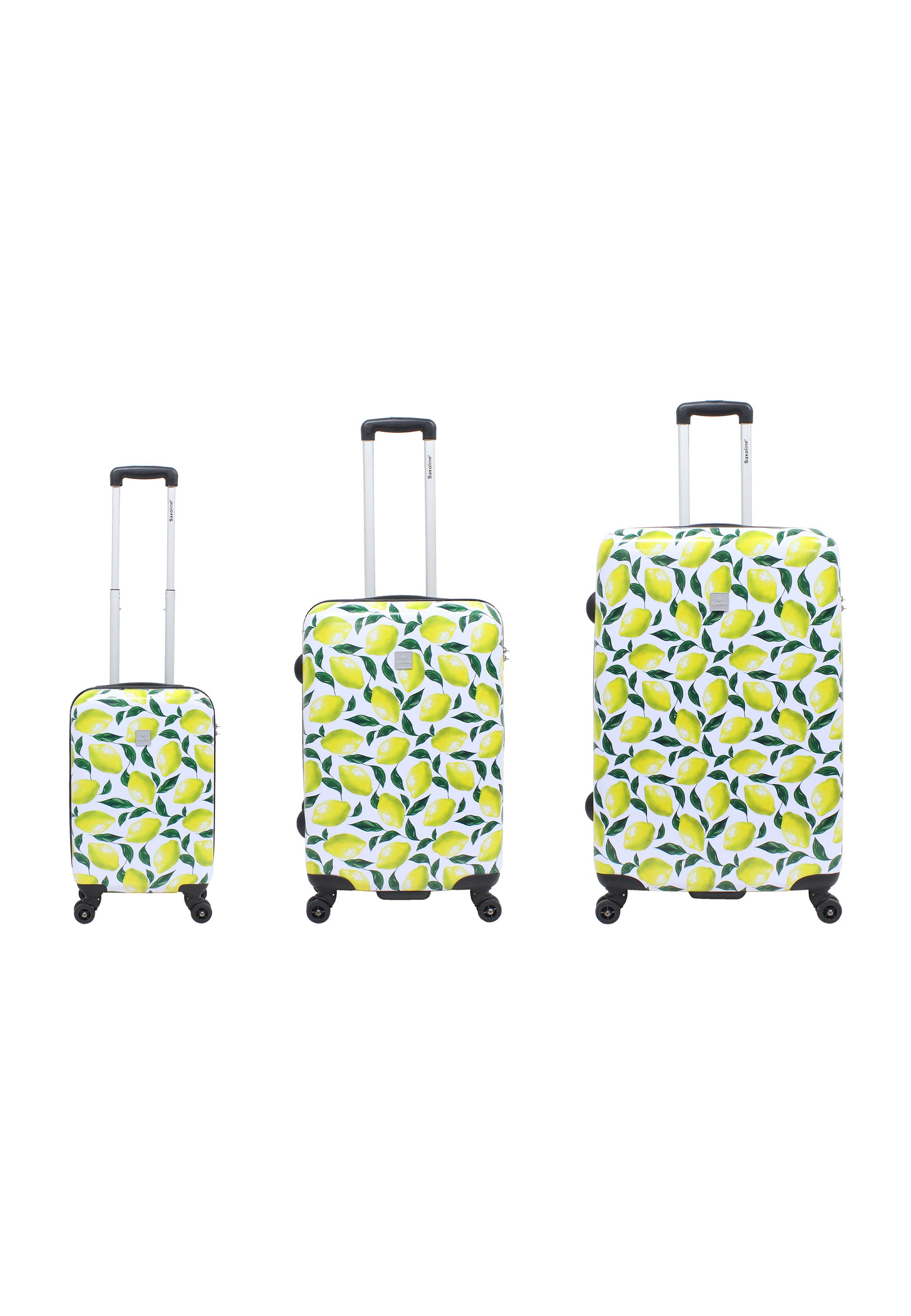 Saxoline - Lemon Hartschalen-Kofferset / Trolley-Set / Reisekofferset - (S/M/L)