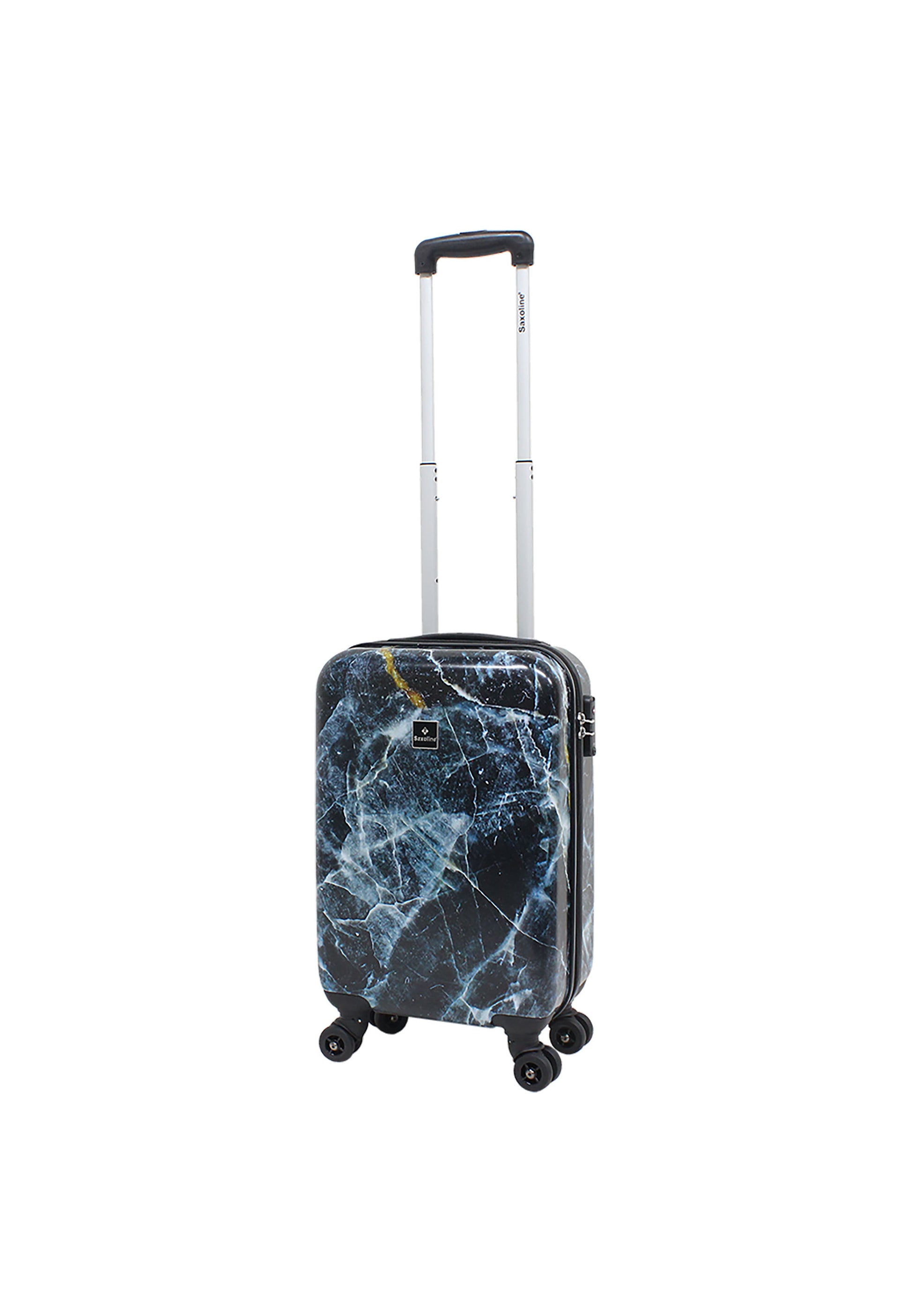 Saxoline - Marble Handgepäck Hartschalenkoffer / Trolley / Reisekoffer - 55 cm - (Small)
