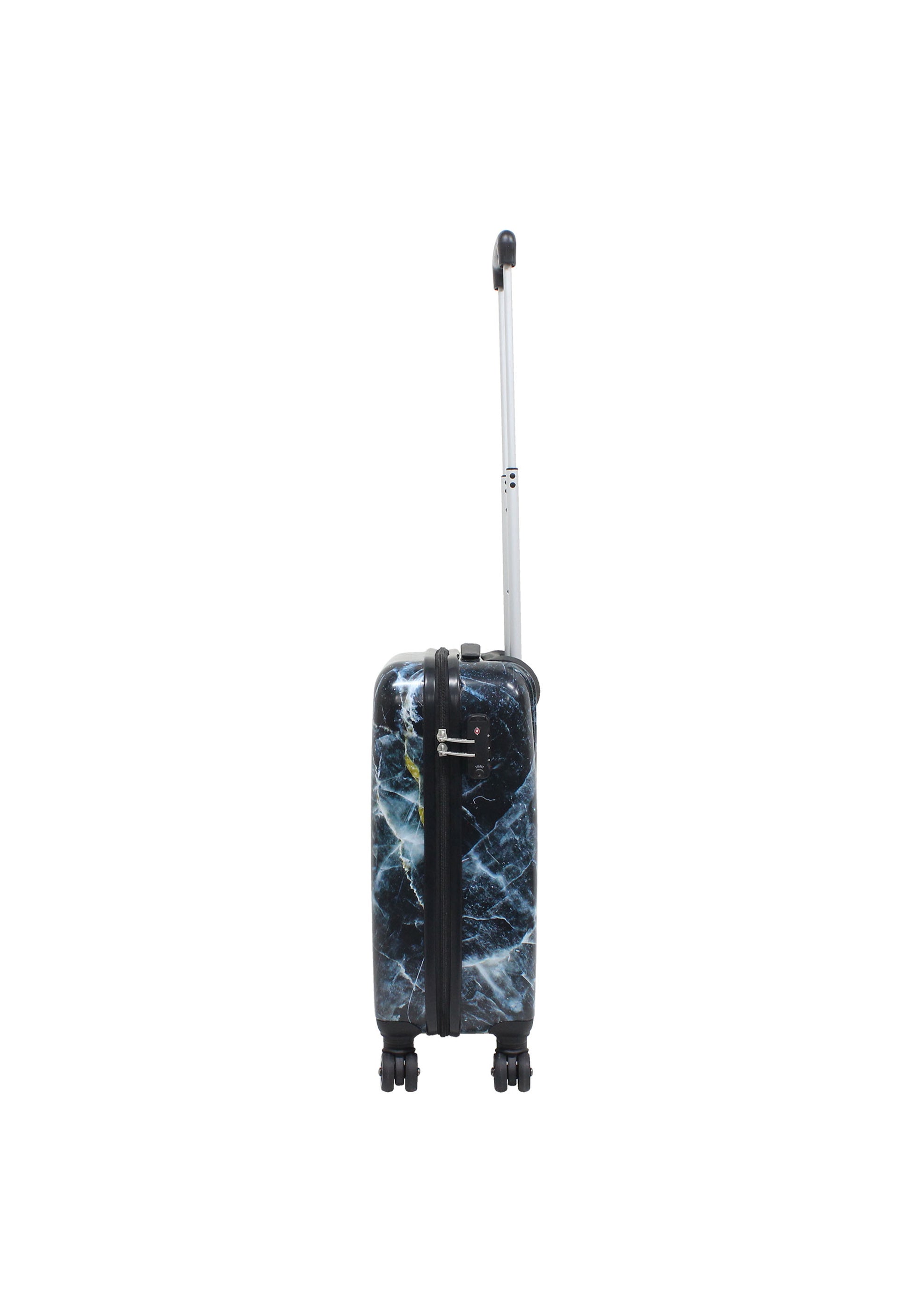 Saxoline - Marble Handgepäck Hartschalenkoffer / Trolley / Reisekoffer - 55 cm - (Small)